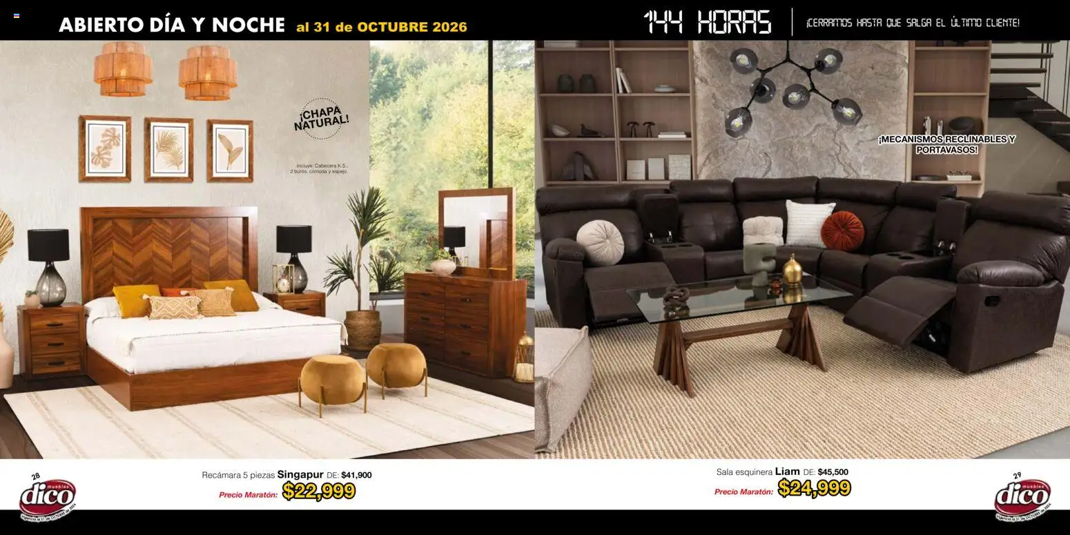Nuevas ofertas de Muebles Dico válidas en toda la República Mexicana desde el 22/01/2026. ¡Encuentra las mejores ofertas en Muebles Dico catálogo! | Página: 15