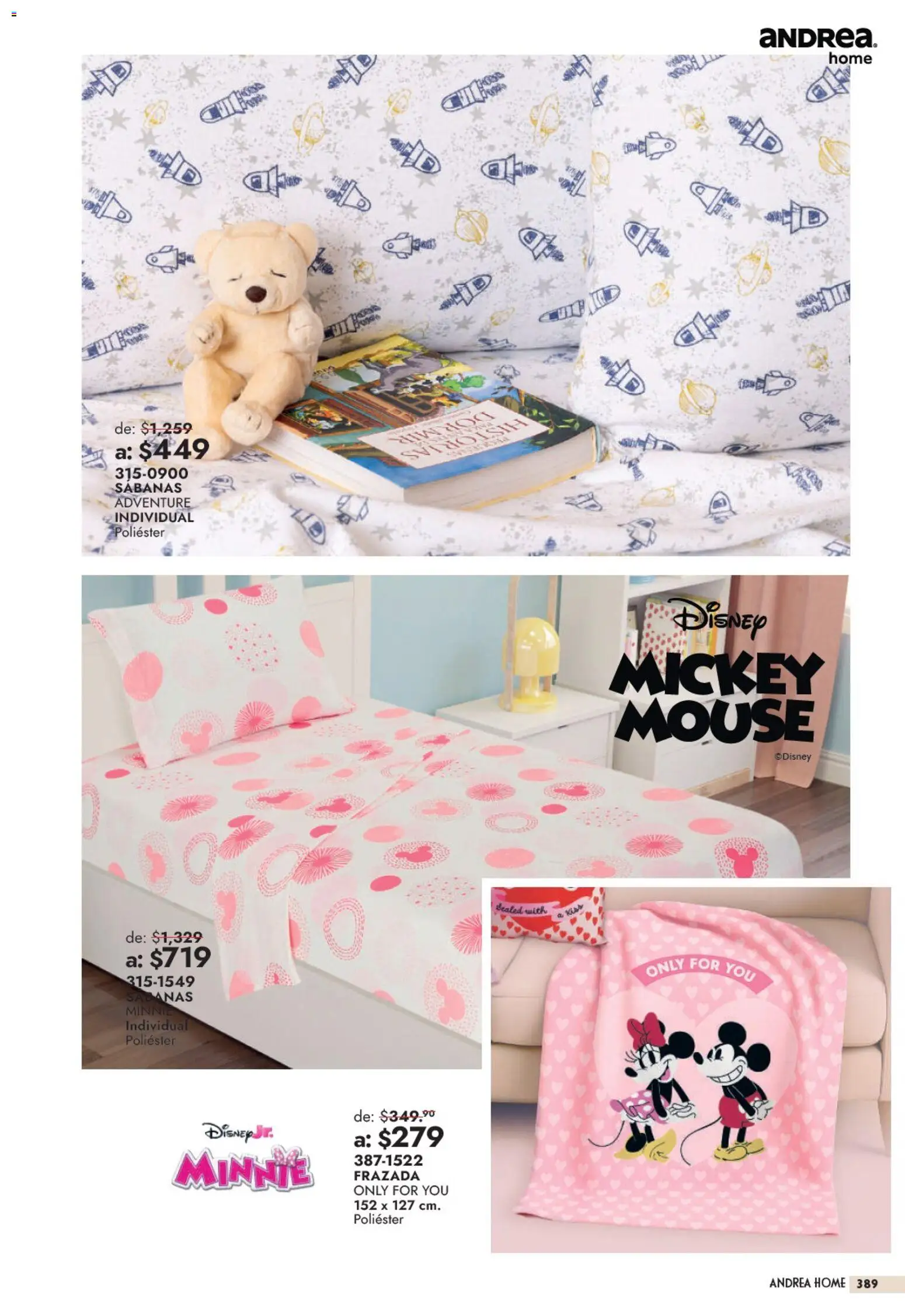 Nuevas ofertas de Andrea válidas en toda la República Mexicana desde el 13/09/2026. ¡Encuentra las mejores ofertas en Andrea catálogo Outlet! | Página: 389 | Productos: Mouse, Sabanas