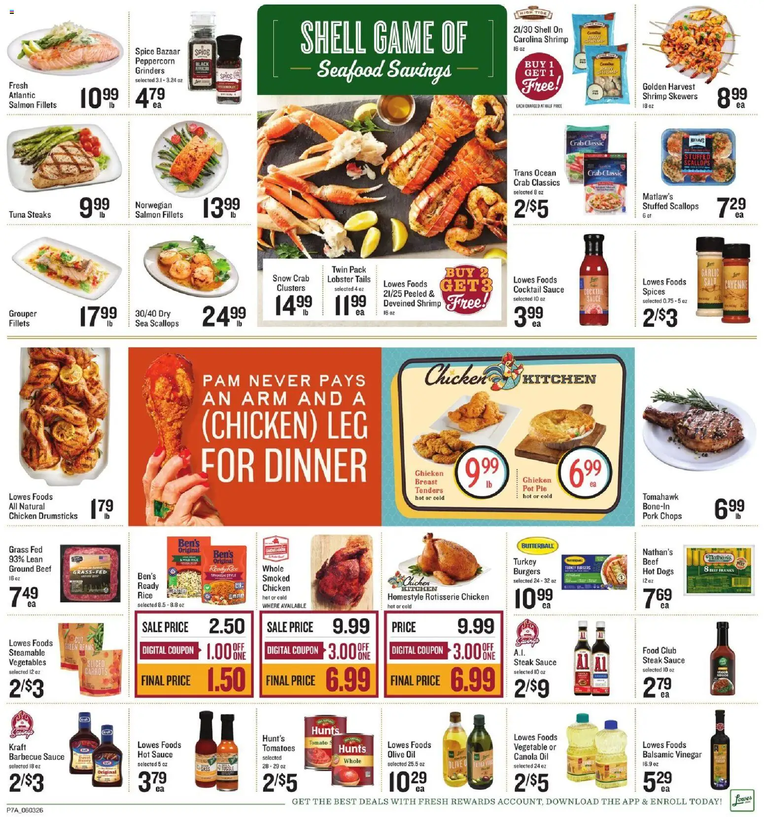 The new Lowes Foods flyer is now online. See all June offers on your mobile and save! | United States