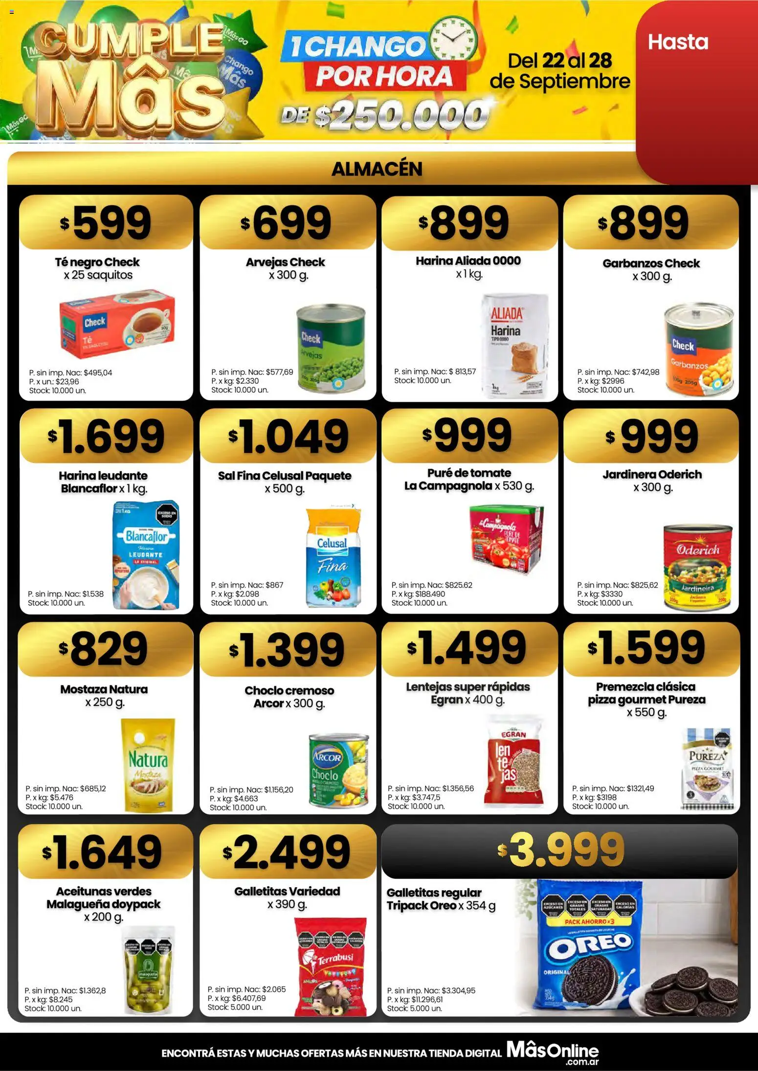 Changomas Ofertas │ válido desde el 22/09/2026 | Página: 2