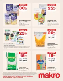 Makro catálogo -  Vista previa de la revista de la tienda Makro valido desde el 28/08/2026 | Página: 11 | Productos: Almendra, Peso, Chocolate blanco, Waffle