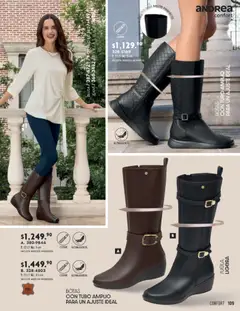 Vista previa de Andrea catálogo Otoño Invierno, nuevo folleto de la tienda, válido en México a partir del 23/08/2026 | Página: 109