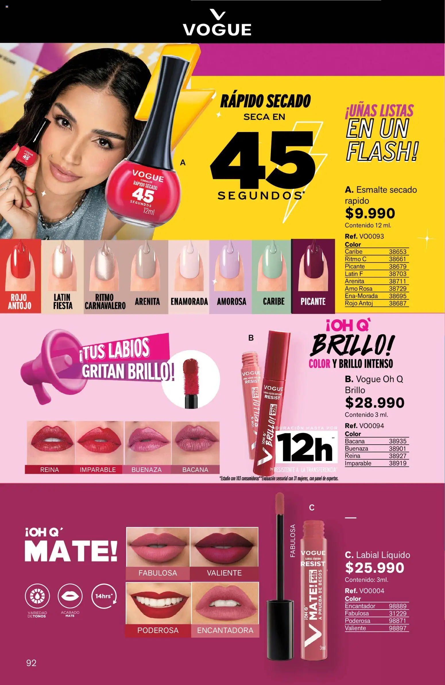 Leonisa revista - valida desde el 15.05.2026 | Página: 92 | Productos: Brillo