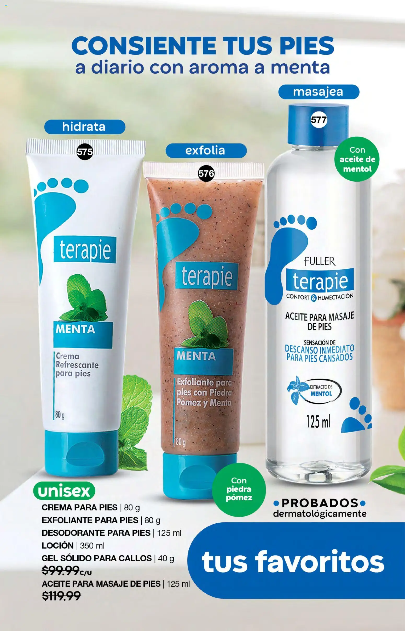 Nuevas ofertas de Fuller válidas en toda la República Mexicana desde el 05/08/2026. ¡Encuentra las mejores ofertas en Fuller campaña 9 2026! | Página: 148 | Productos: Desodorante, Aceite, Loción, Exfoliante