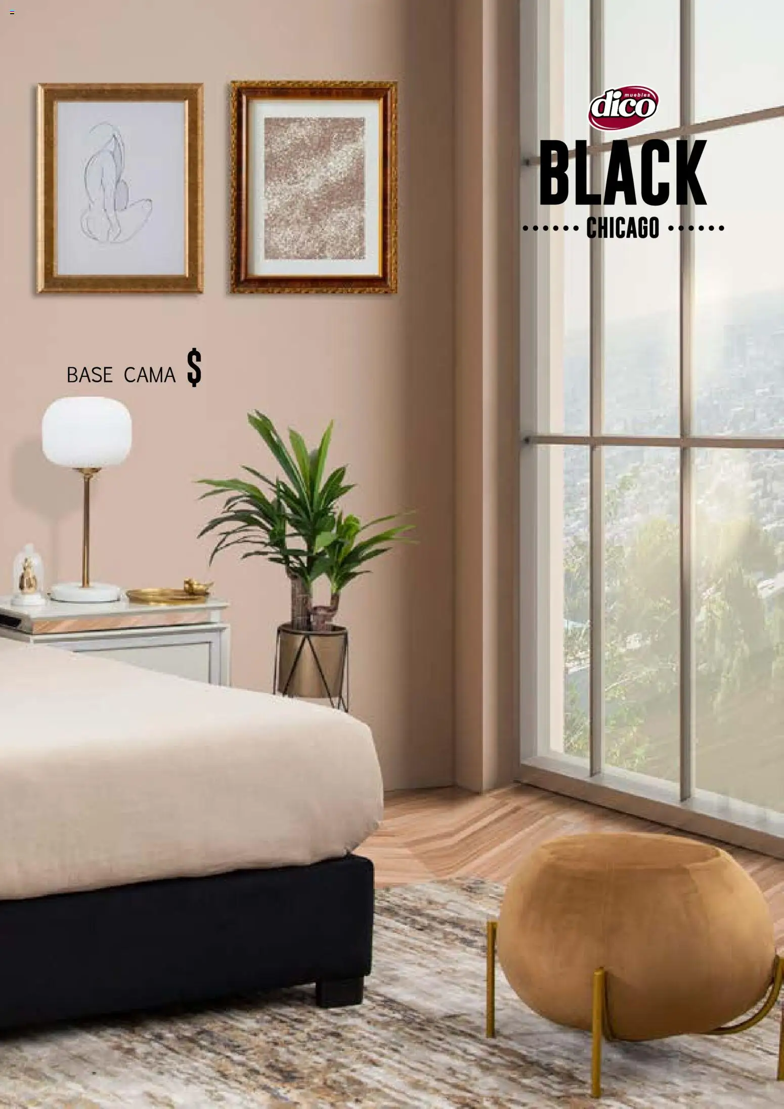 Nuevas ofertas de Muebles Dico válidas en toda la República Mexicana desde el 17.03.2026. ¡Encuentra las mejores ofertas en Muebles Dico catálogo Black Chicago ! | Página: 27 | Productos: Cama