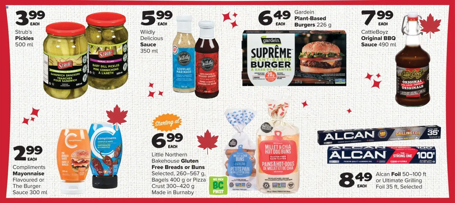 Thrifty Foods flyer valid from Jun 25, 2026 | Page: 11 | Products: Pizza