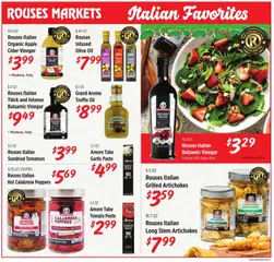 Preview of Rouses weekly ads valid from 05/27/2026 | Page: 3 | Products: Vinegar, Peppers, Oil, Tomatoes
