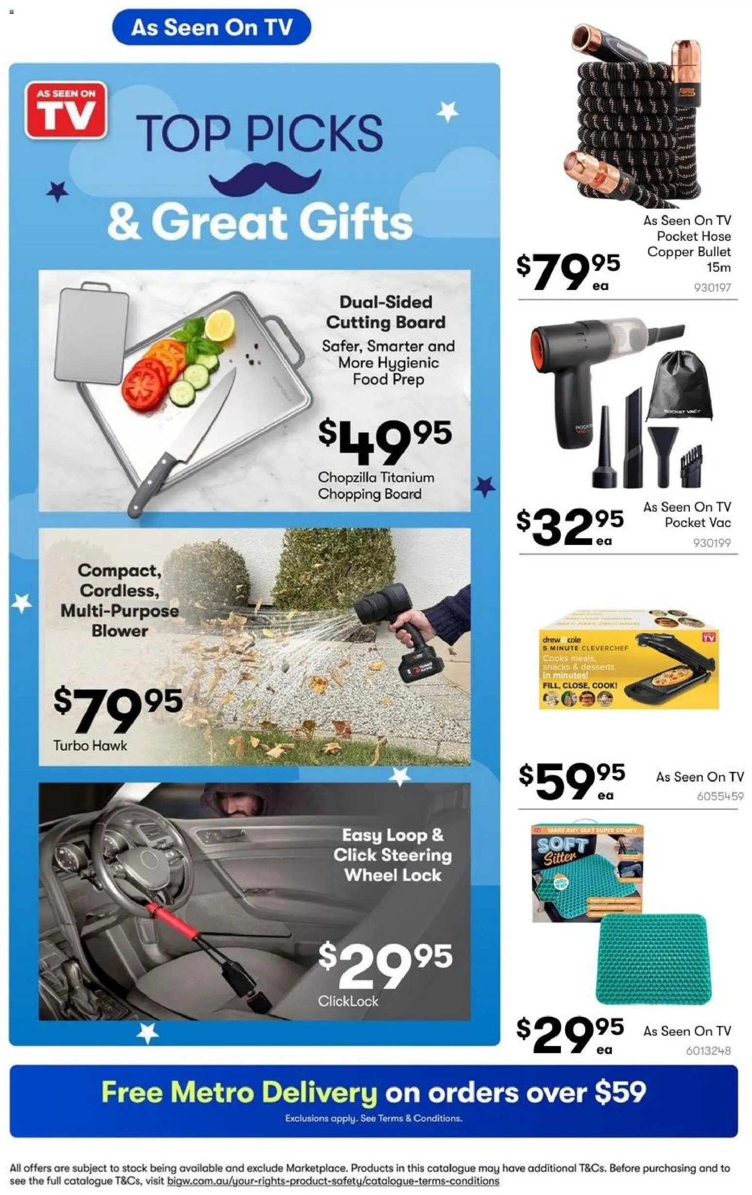 Big W catalogue - valid from 20/08/2026 | Page: 46 | Products: Food, Desserts, Tv, Multipurpose