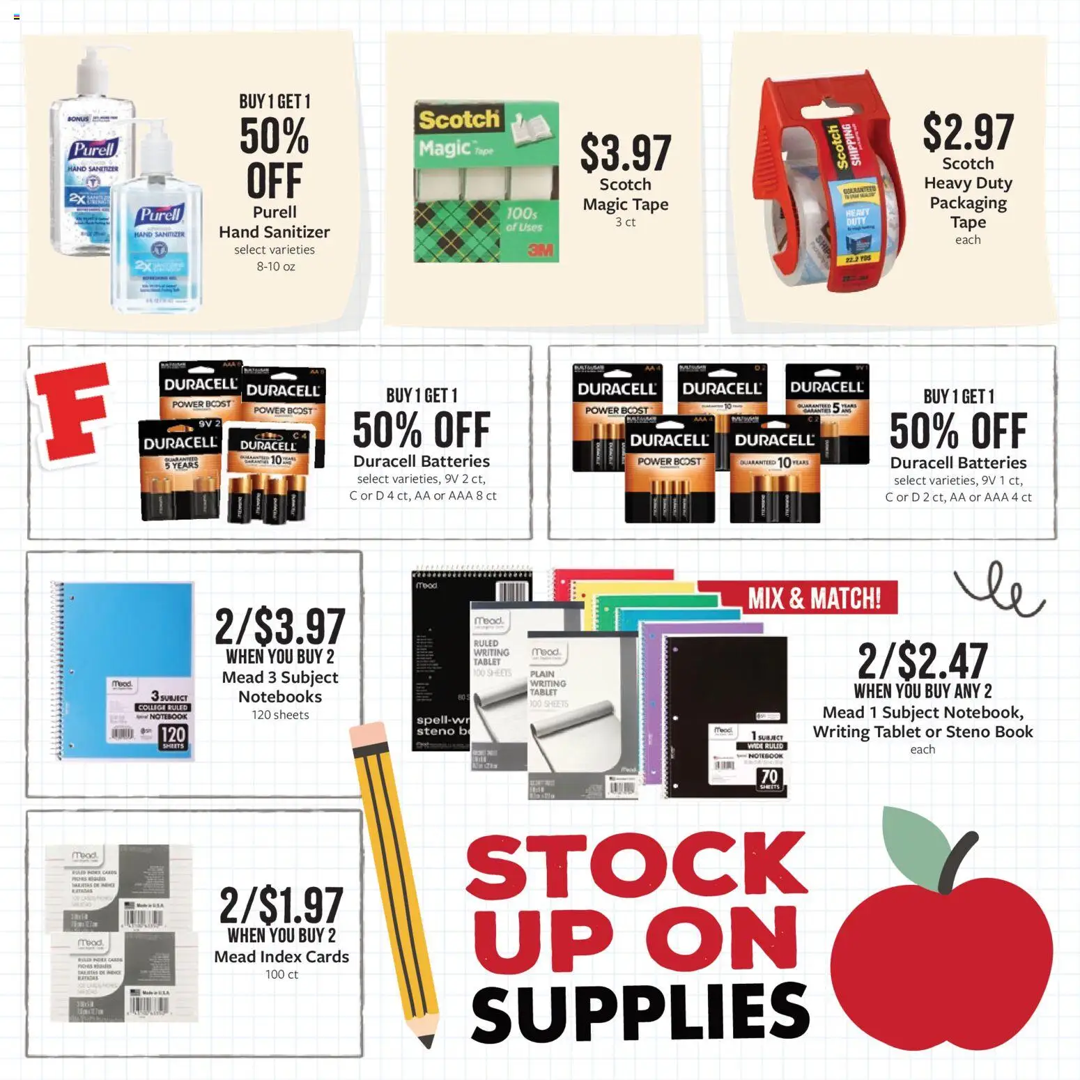 Fareway Monthly Ad - valid from 08/03/2026 | Page: 6 | Products: Notebook, Tablet