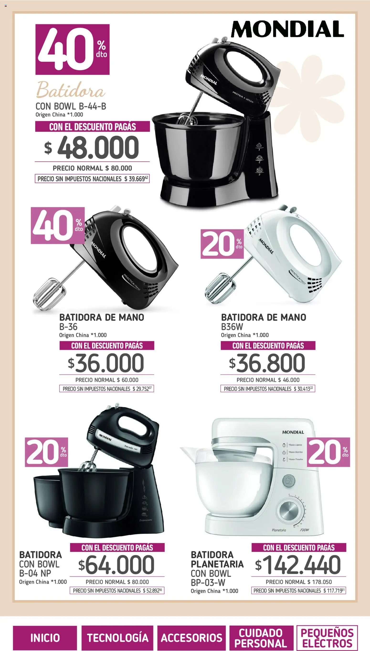 La Anonima - Tecno & Hogar Madre │ válido desde el 08/10/2026 | Página: 19