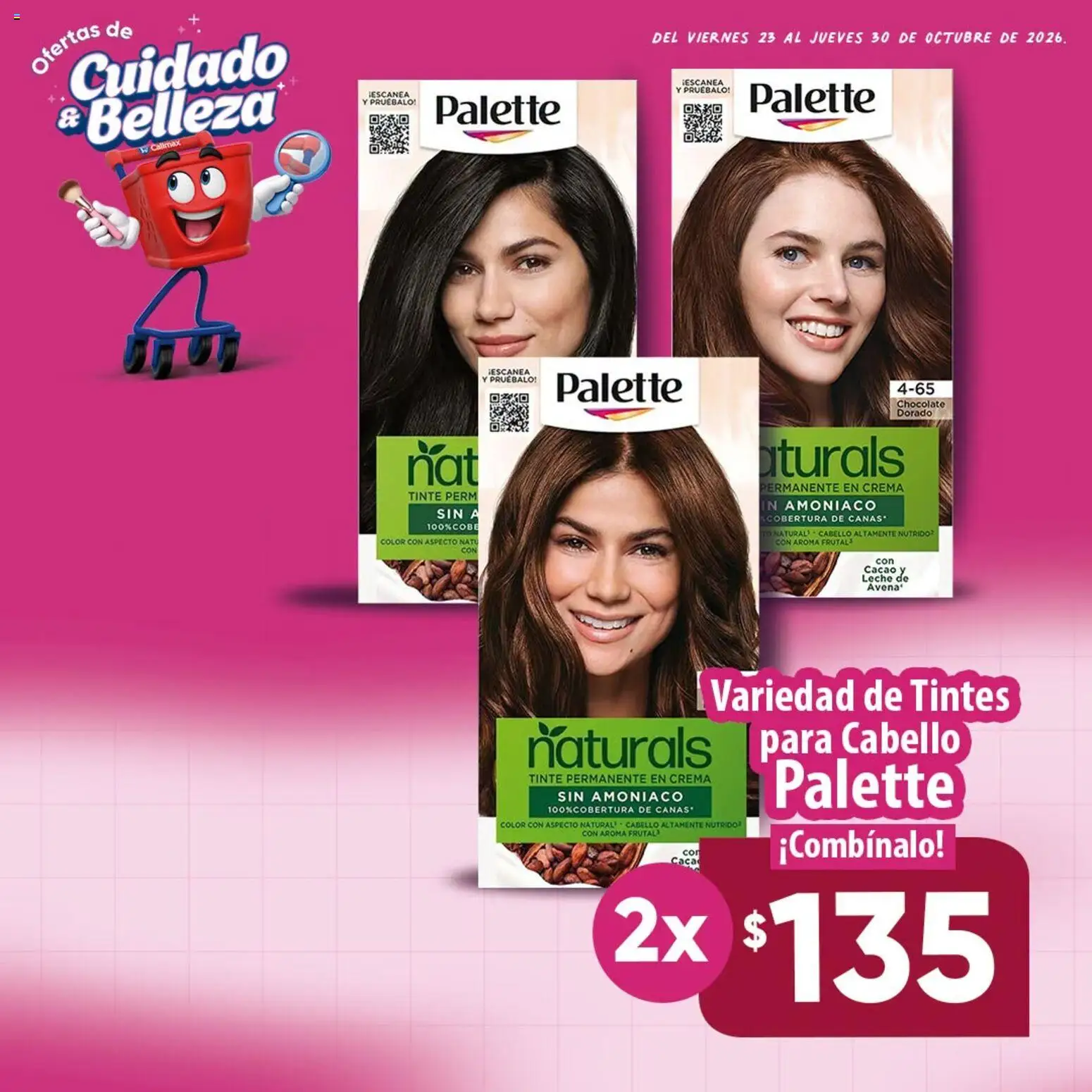 Nuevas ofertas de Calimax válidas en toda la República Mexicana desde el 23/10/2026. ¡Encuentra las mejores ofertas en Calimax folleto Cuidado & Belleza! | Página: 3