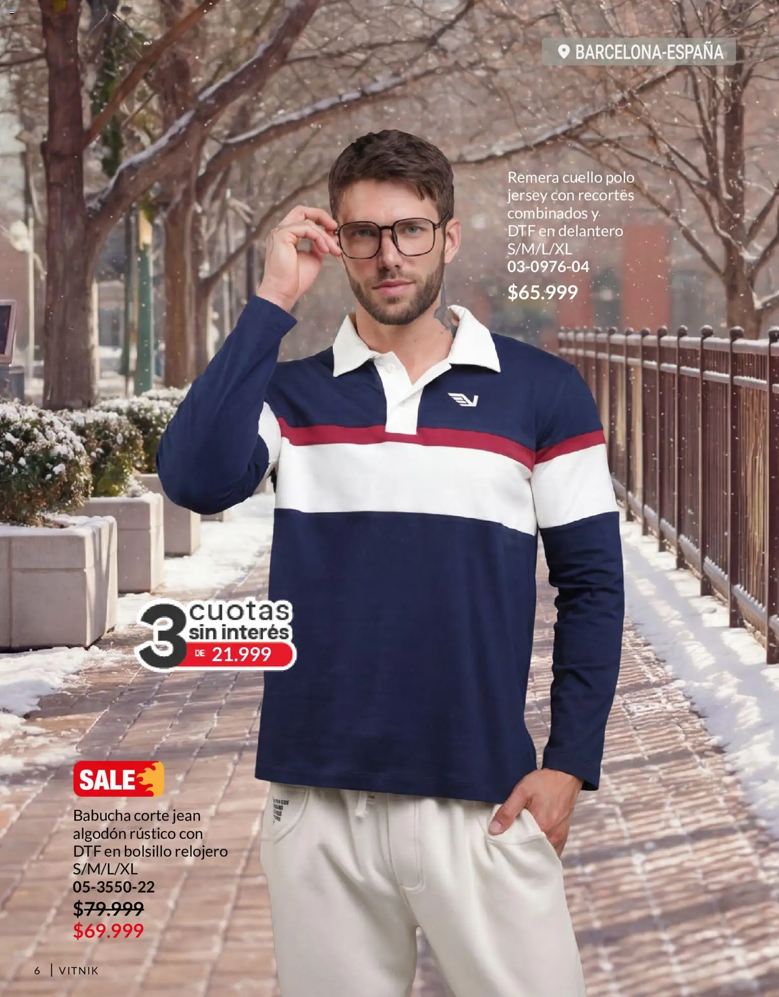 Vitnik - Hombre │ válido desde el 01/07/2026 | Página: 6 | Productos: Remera, Algodón, Jean, Babucha