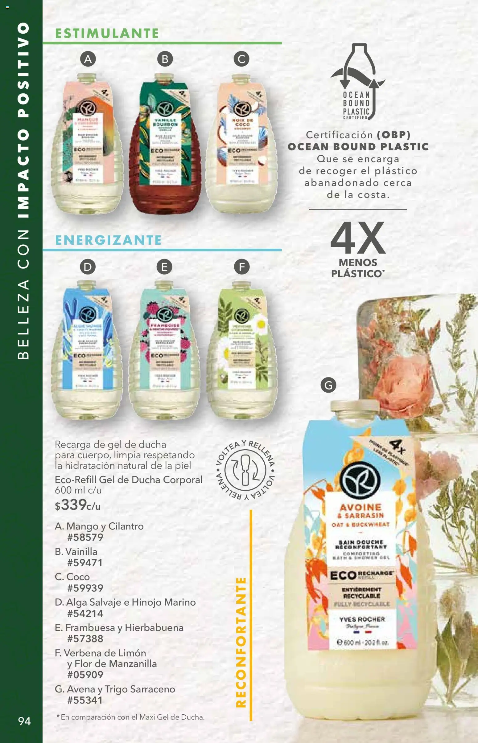 Nuevas ofertas de Yves Rocher válidas en toda la República Mexicana desde el 02.06.2026. ¡Encuentra las mejores ofertas en Yves Rocher campaña 8 2026! | Página: 96