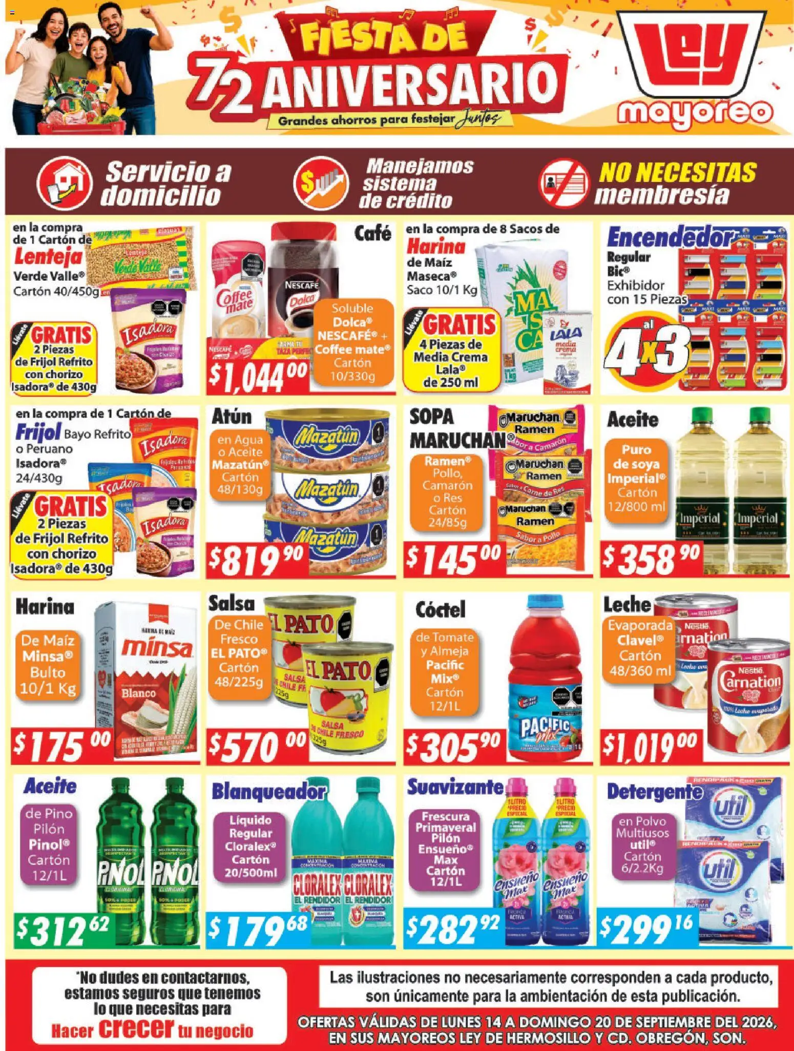 Nuevas ofertas de Casa Ley válidas en toda la República Mexicana desde el 14/09/2026. ¡Encuentra las mejores ofertas en Casa Ley folleto Hermosillo! | Página: 2