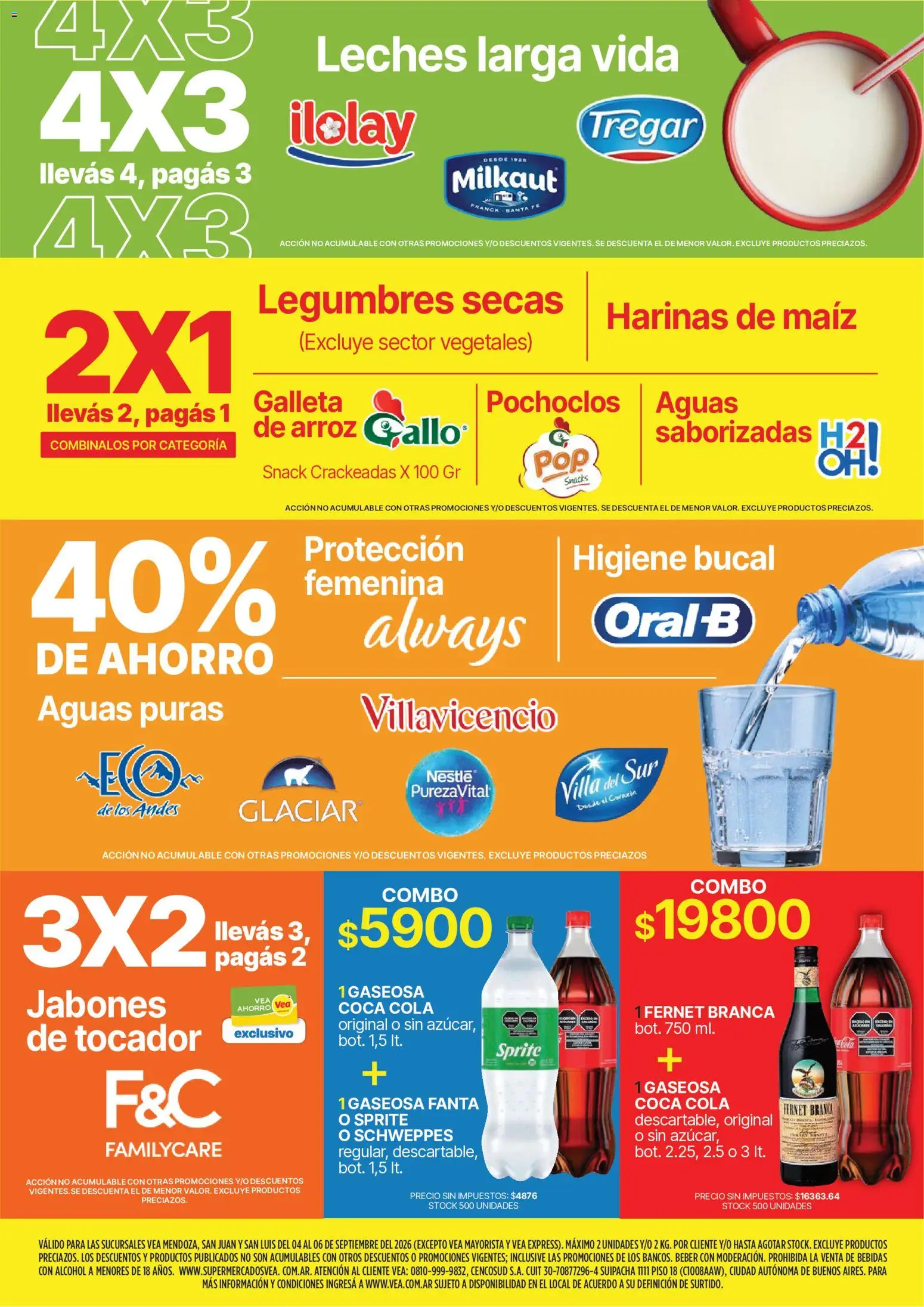 Vea - Fin de semana Destacados │ válido desde el 04/09/2026 | Página: 3 | Productos: Fanta, Legumbres, Bebidas, Maiz