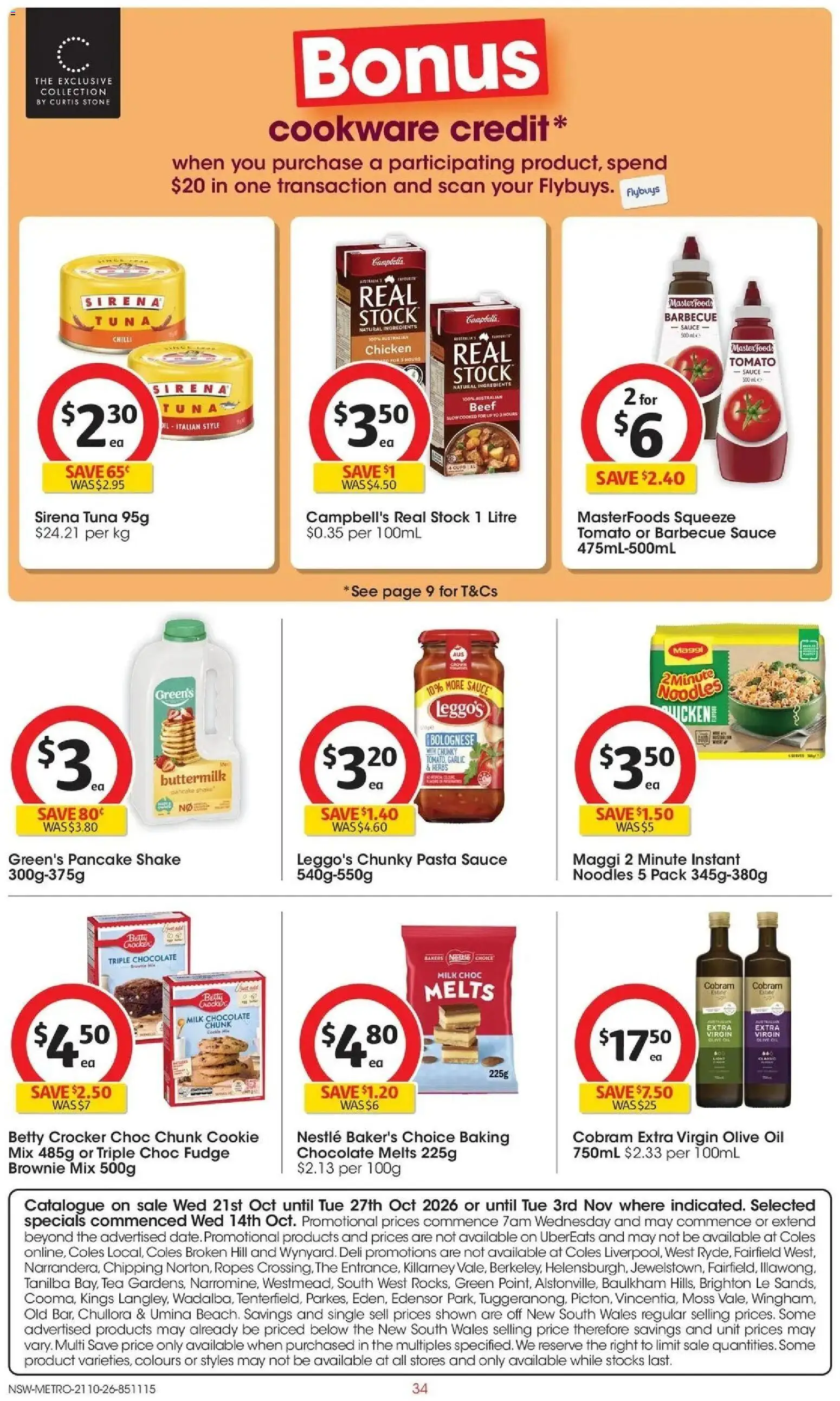 Coles catalogue - valid from 21/10/2026 | Page: 34