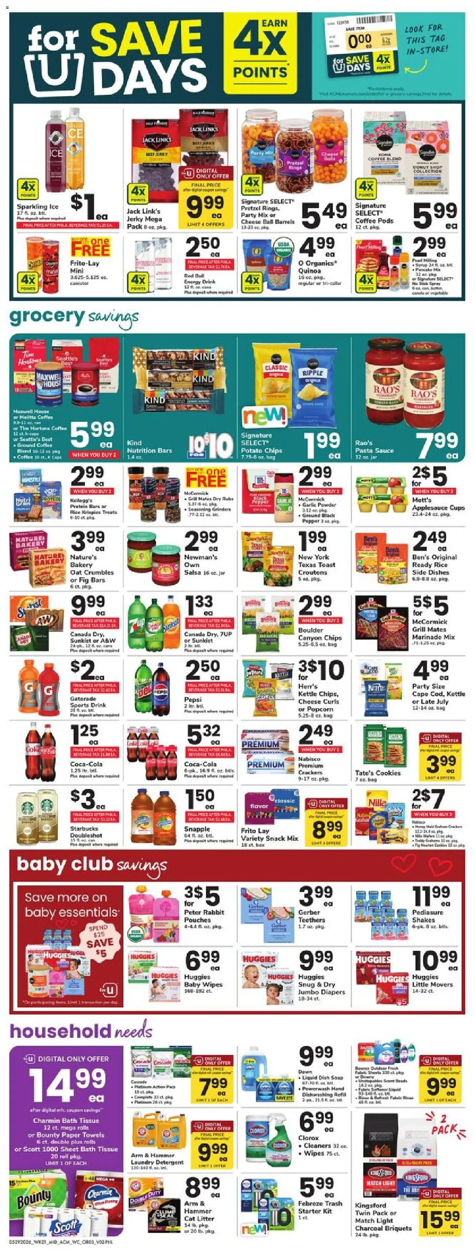 Acme Weekly Ad - valid from 29.05.2026 | Page: 3 | Products: Box, Coffee, Pasta, Garlic