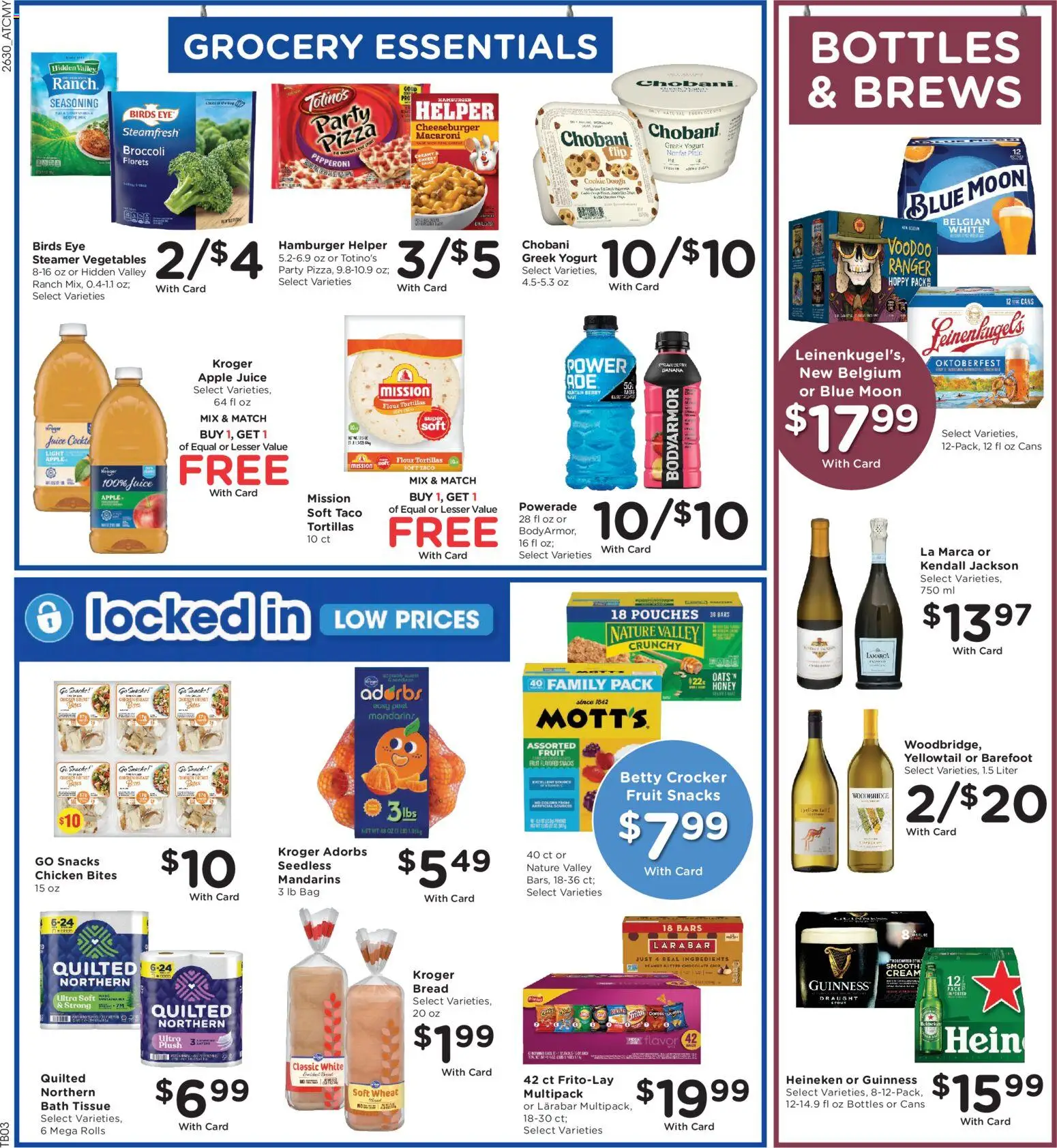 Kroger Weekly Ad - valid from 08/26/2026 | Page: 7 | Products: Mandarins, Juice, Heineken, Peanut butter