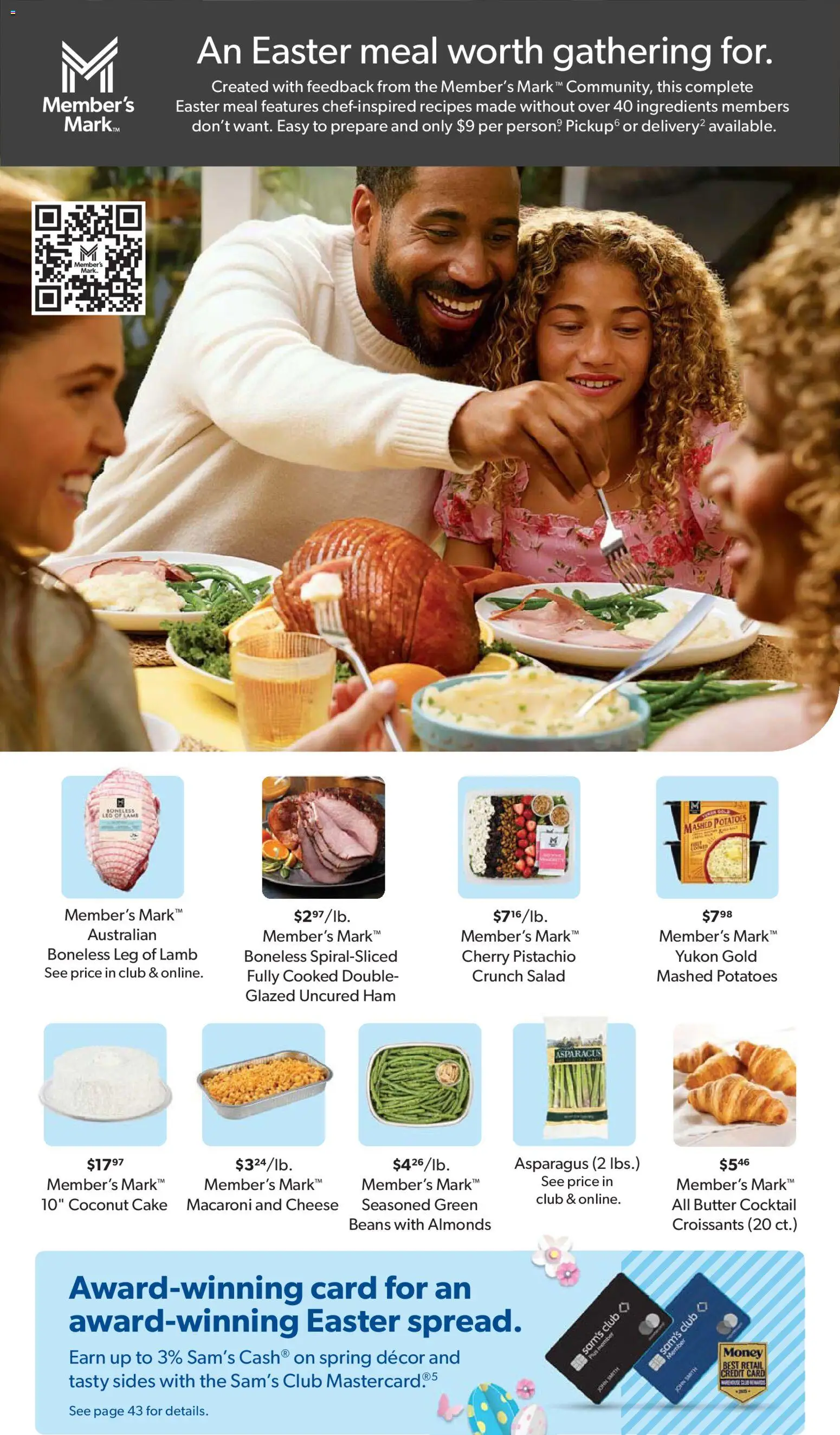 Sam's Club Instant Savings Book March - valid from 18.03.2026 | Page: 32 | Products: Asparagus, Butter, Cheese, Potatoes