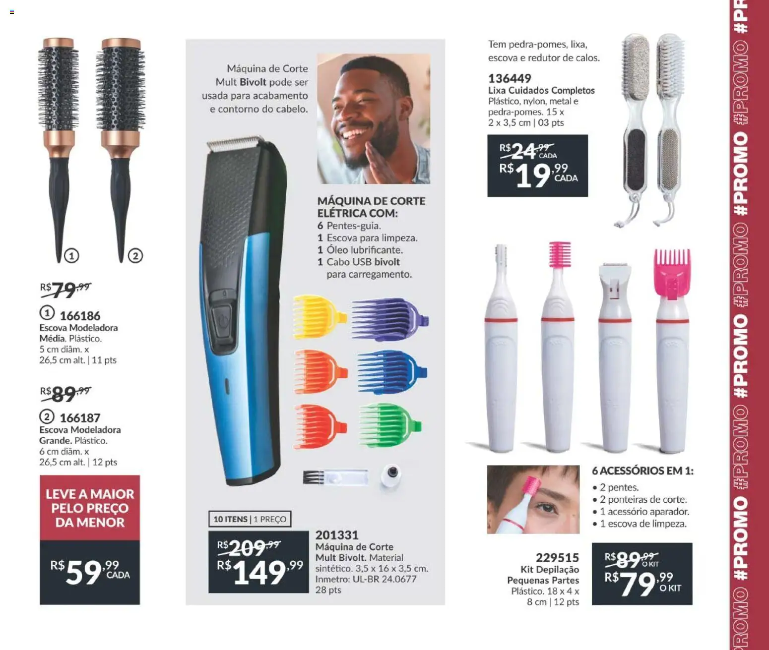 Avon Folheto - válido de 19/07/2026 | Página: 65 | Produtos: Escova, Óleo, Cabo, USB