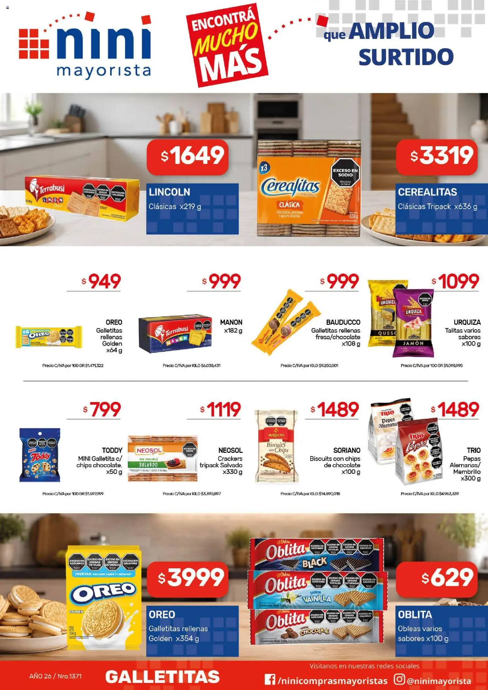 NINI Mayorista ofertas │ válido desde el 03/08/2026 | Página: 37 | Productos: Vainilla, Aceite vegetal, Aceite, Jamón