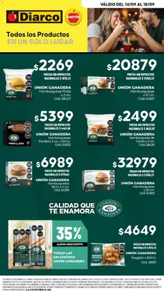 Vista previa Diarco - ESPECIAL UNIÓN GANADERA válido desde el 14/09/2026