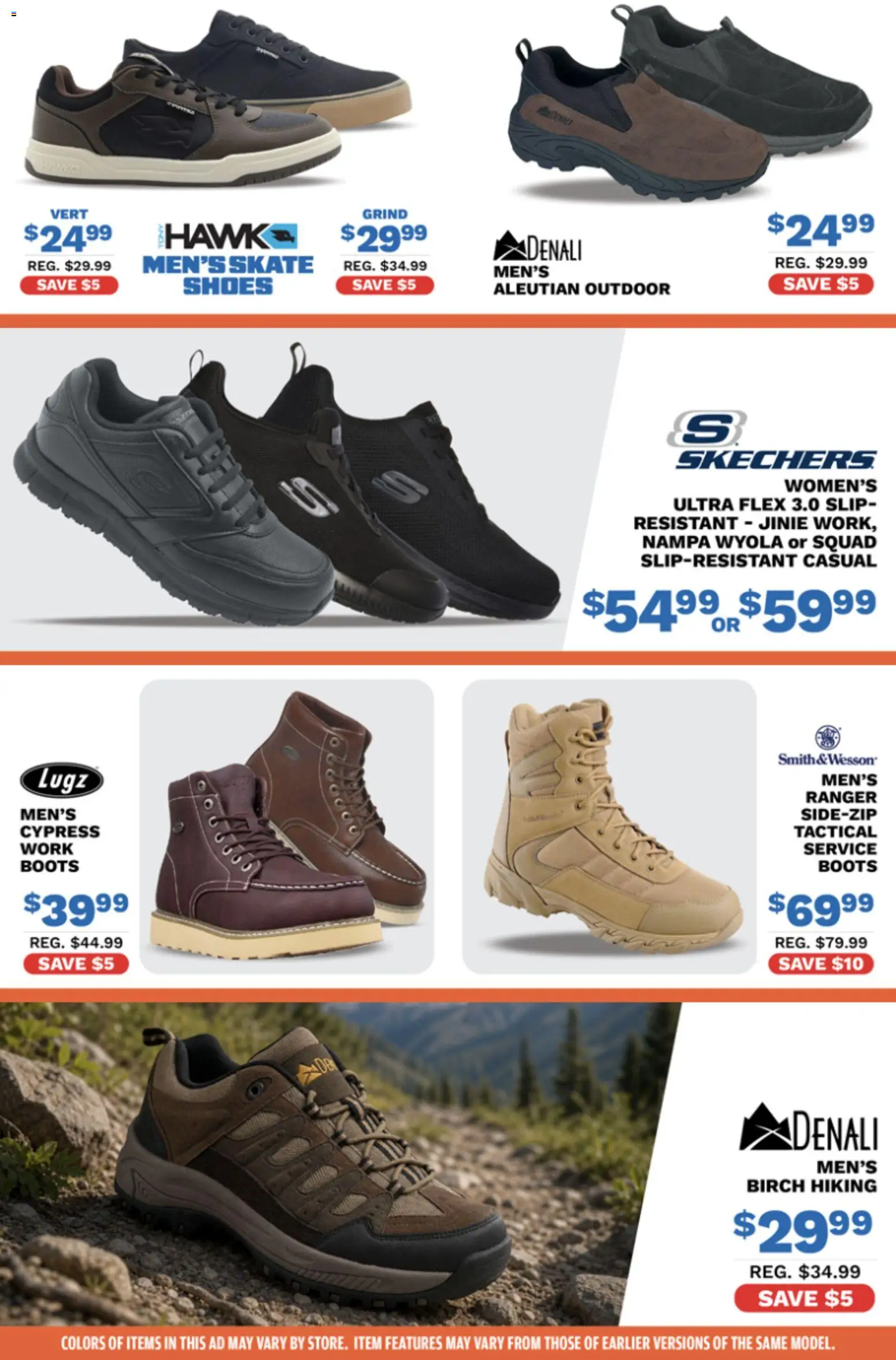 Big 5 Sporting Goods Weekly Ad - valid from 09/18/2026 | Page: 7 | Products: Boots