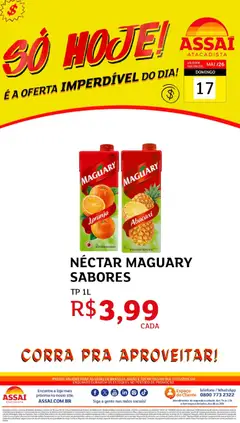 Assaí Atacadista ofertas - DF - Pré-Visualização do folheto da loja Assaí Atacadista, válido de 17.05.2026