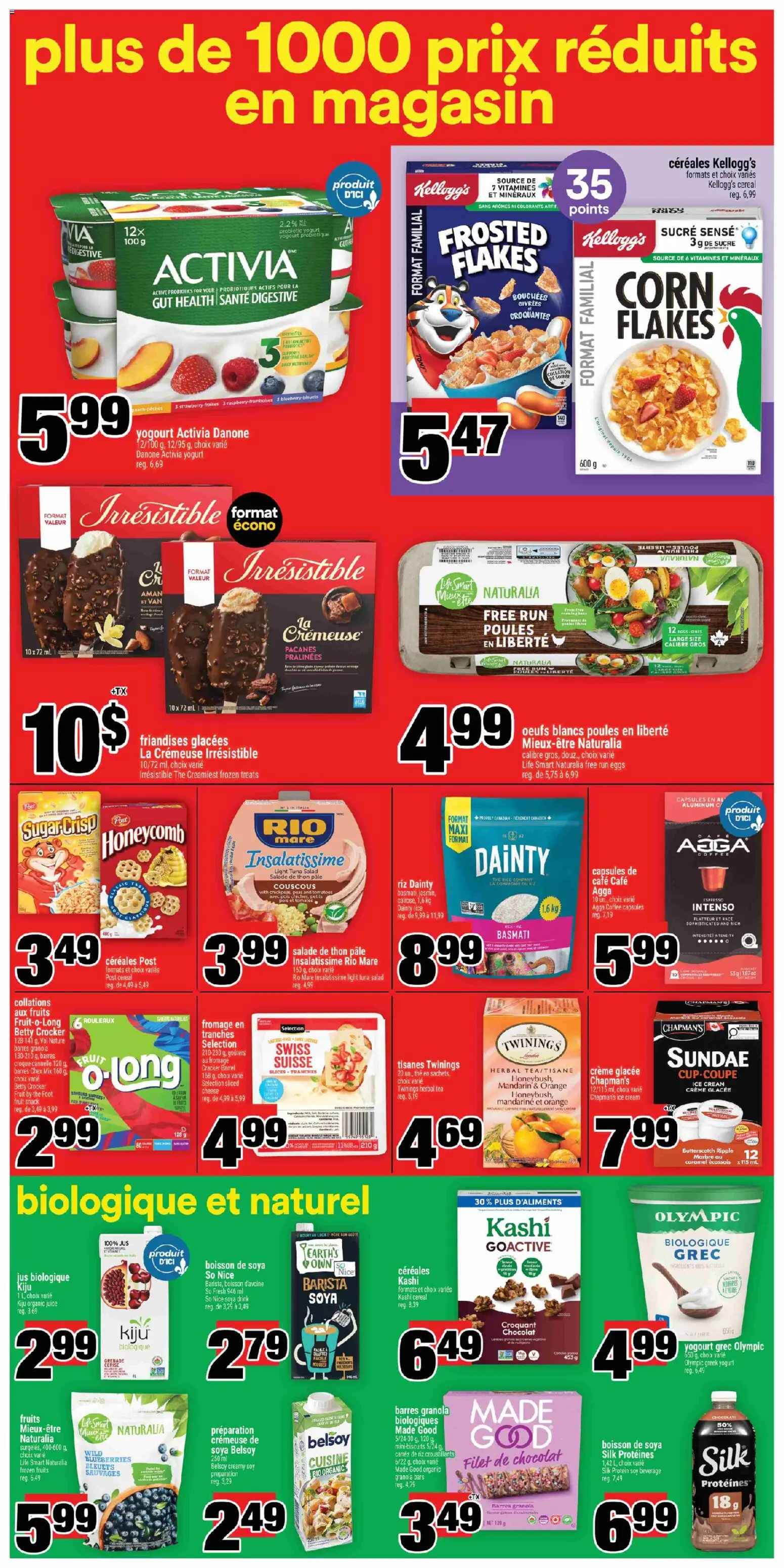 Super C flyer valid from Jun 25, 2026 | Page: 6 | Products: Cream, Yogurt, Eggs, Juice