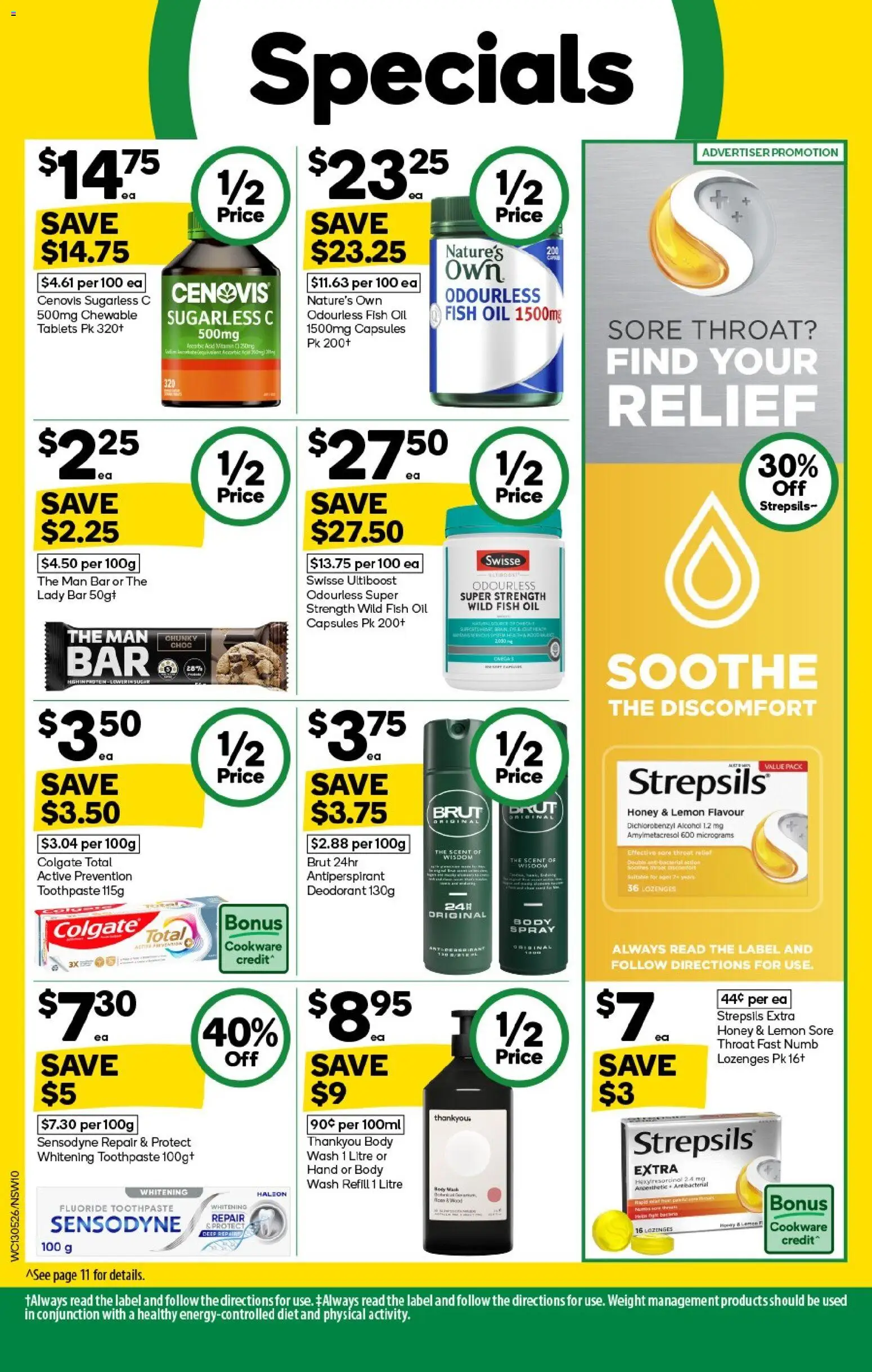 Woolworths catalogue - valid from 13.05.2026 | Page: 10 | Products: Fish, Cookware, Wood, Fish oil