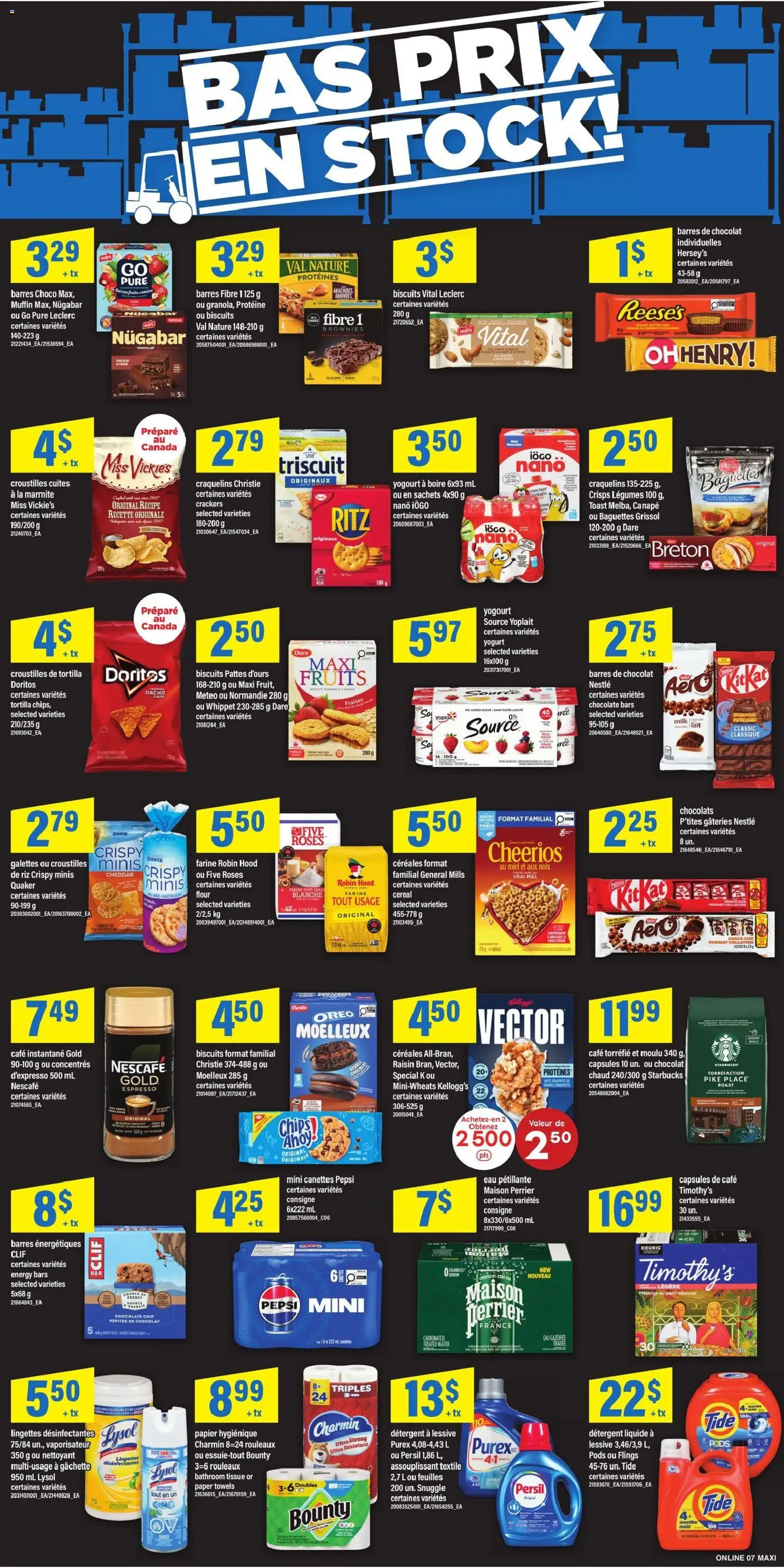 Maxi flyer valid from 28.05.2026 | Page: 10 | Products: Chips, Milk, Yogurt, Chocolate