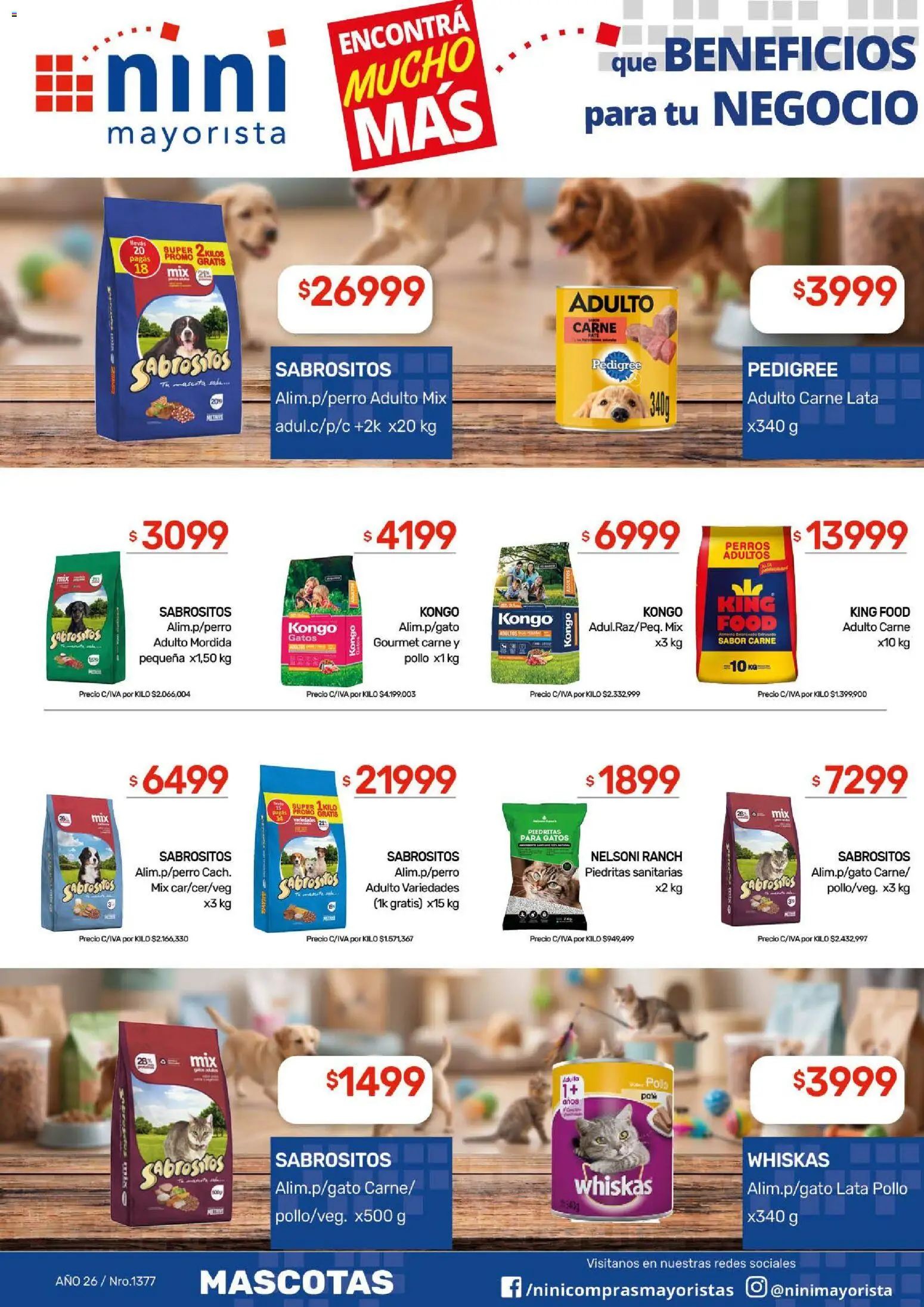 NINI Mayorista catálogo │ válido desde el 14/09/2026 | Página: 45 | Productos: Pollo, Carne