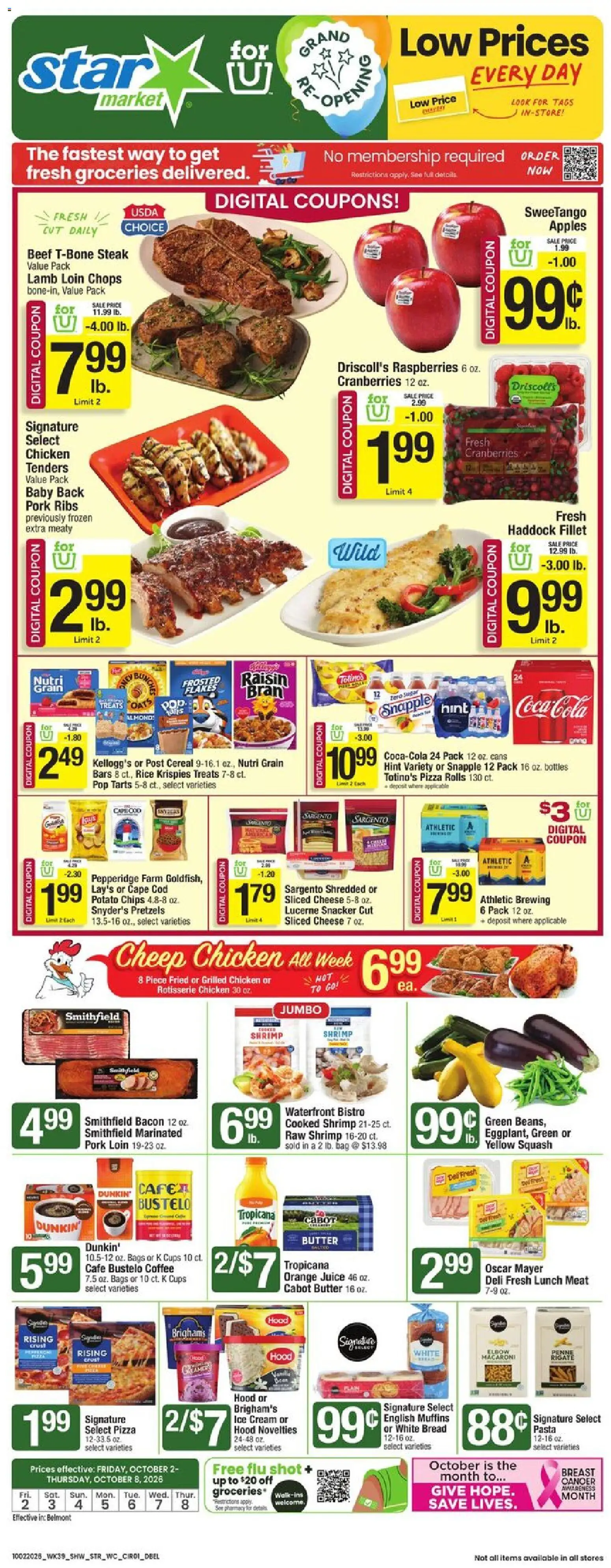 Star Market Gramd Opening - valid from 10/02/2026 | Page: 2 | Products: Butter, Cheese, Beef, Sugar