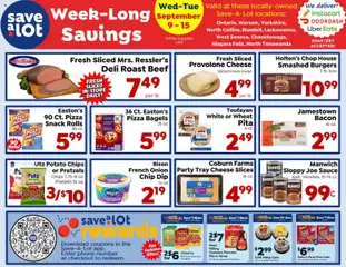 Preview of Save a Lot weekly ads valid from 09/09/2026
