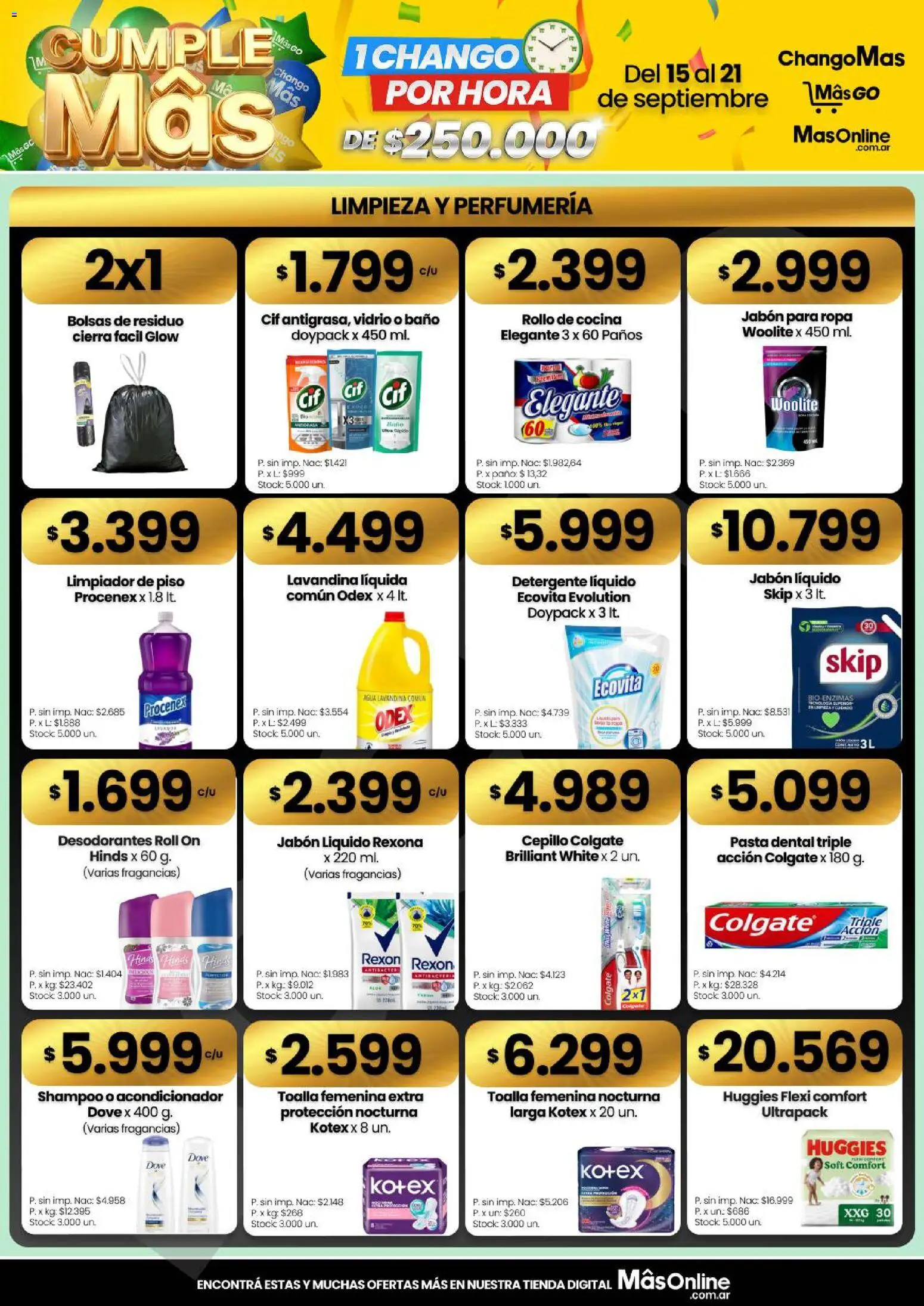 Changomas Ofertas │ válido desde el 15/09/2026 | Página: 8