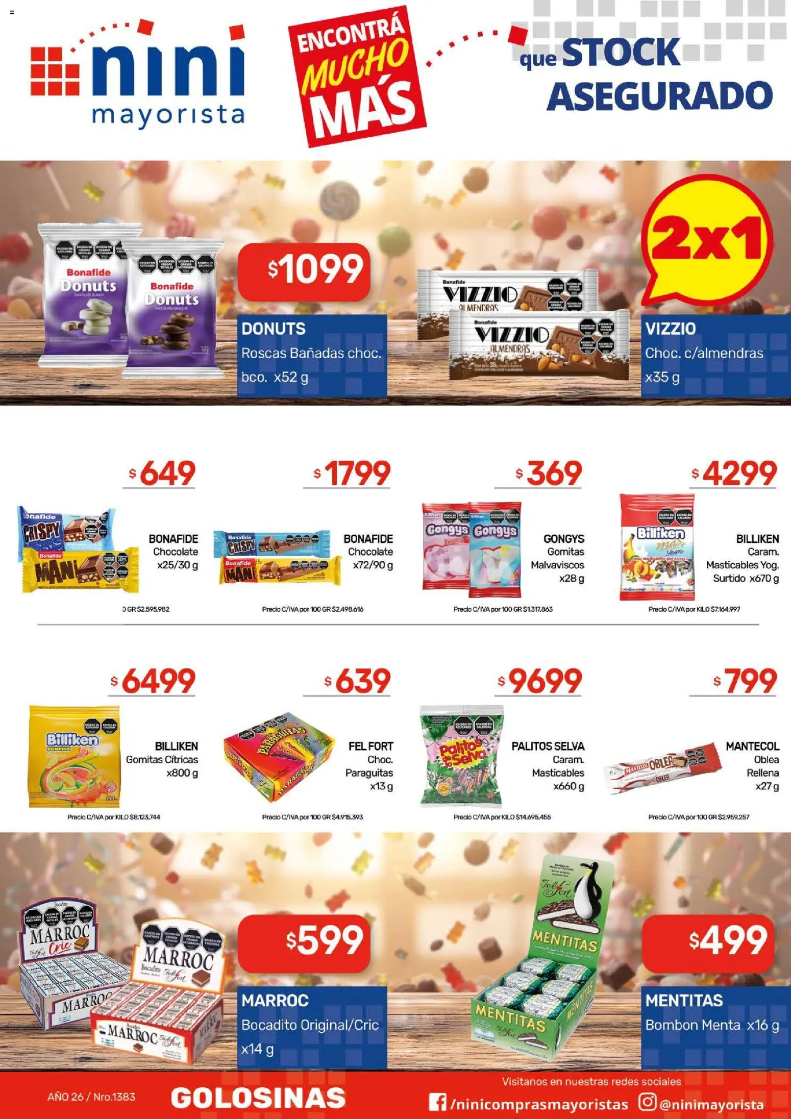 Revista de ofertas NINI Mayorista - Página 32 - Ofertas válidas hasta el 1 de noviembre de 2026