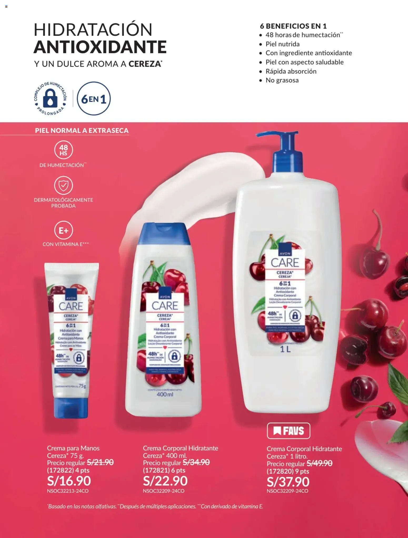 Catálogo Avon válido desde 17.06.2026 | Página: 138 | Productos: Desodorante, Crema