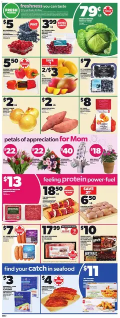 Preview of Zehrs weekly flyer / circulaire from shop Zehrs valid from 07.05.2026 | Page: 5 | Products: Beef, PC, Chicken, Pork