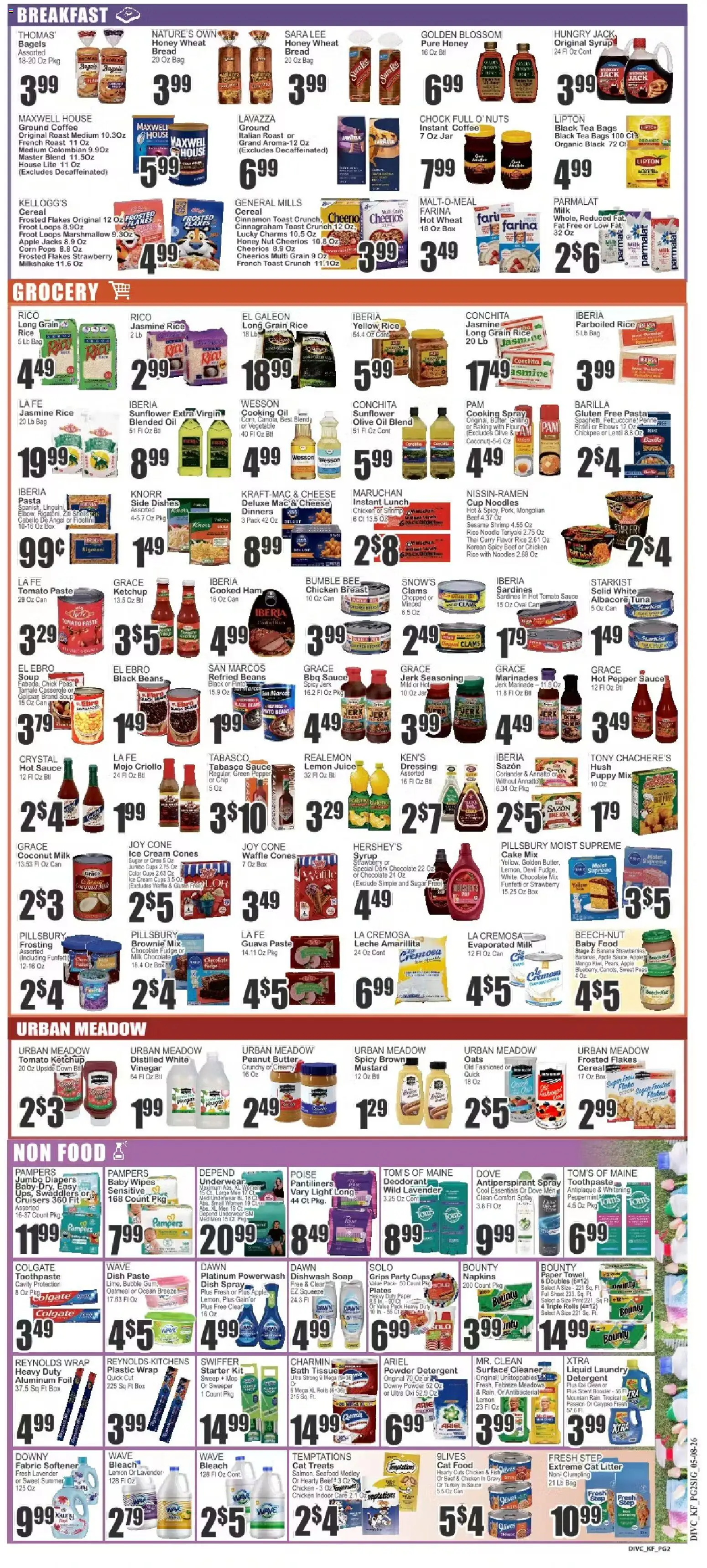 Key Food Weekly Ad - valid from 08.05.2026 | Page: 2 | Products: Powder, Juice, Tea, Cream