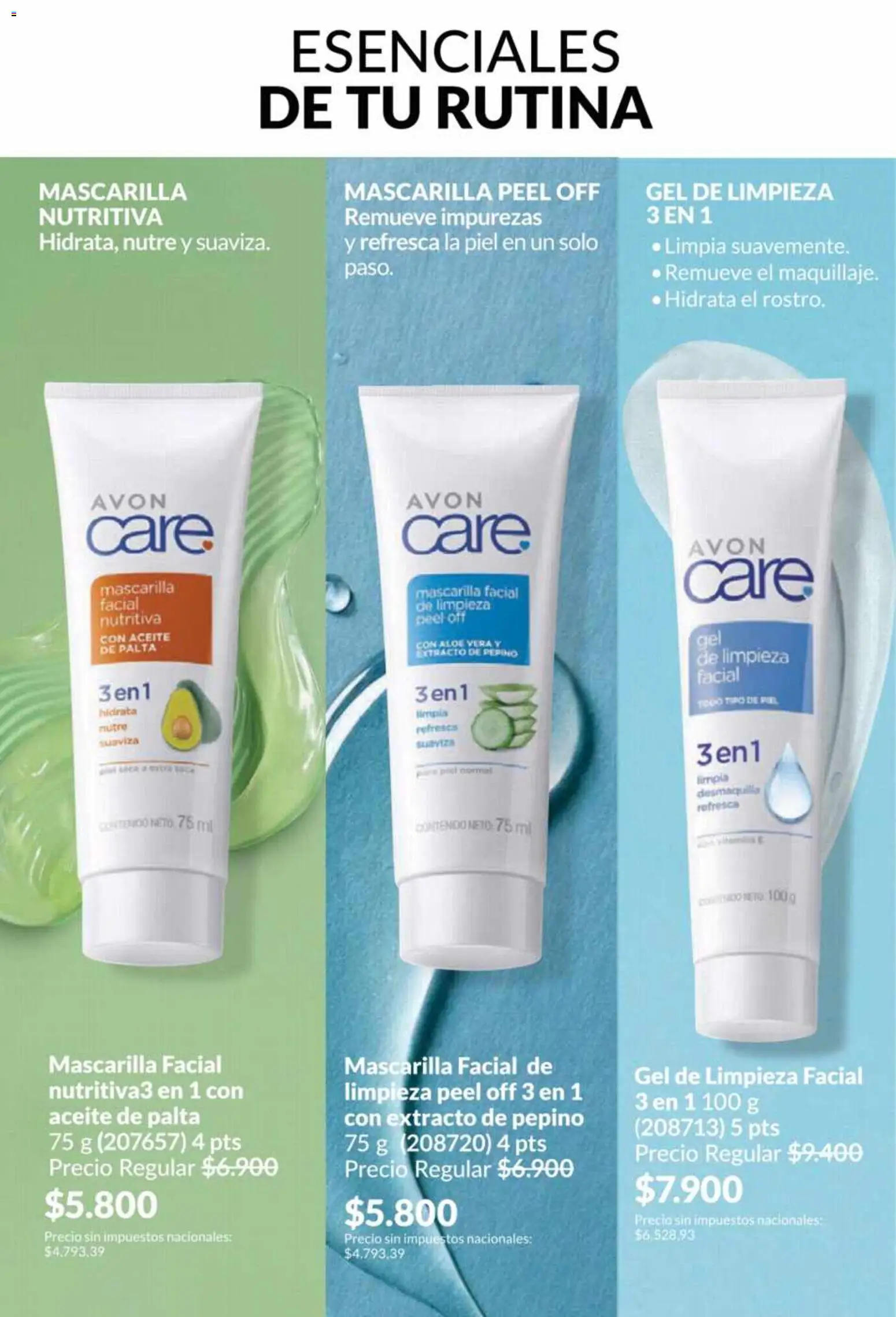 Catálogo AVON Campaña 5/2026 │ válido desde el 01.05.2026 | Página: 134 | Productos: Mascarilla, Aceite, Palta