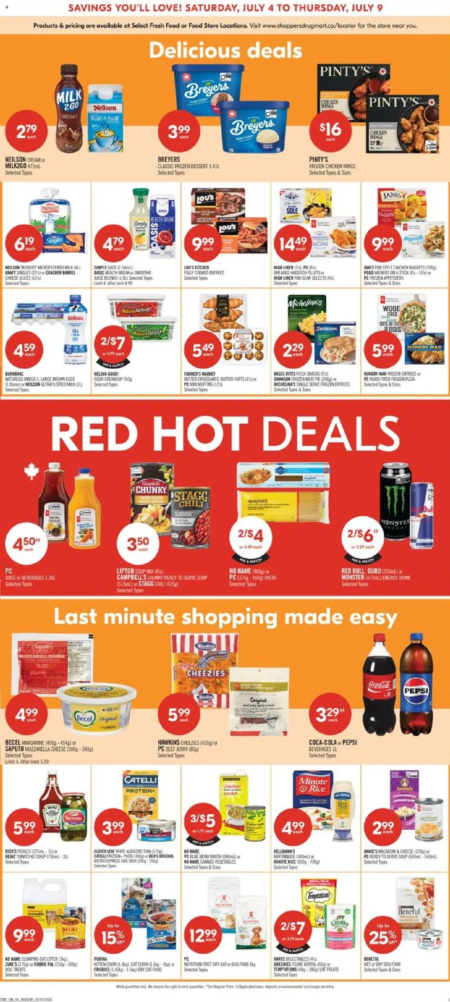 Shoppers flyer valid from Jul 3, 2026 | Page: 4