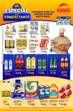 Assaí Atacadista ofertas - AC - Pré-Visualização do folheto da loja Assaí Atacadista, válido de 18.05.2026 | Página: 1 | Produtos: Lente, Óleo, Arroz, Pão de queijo