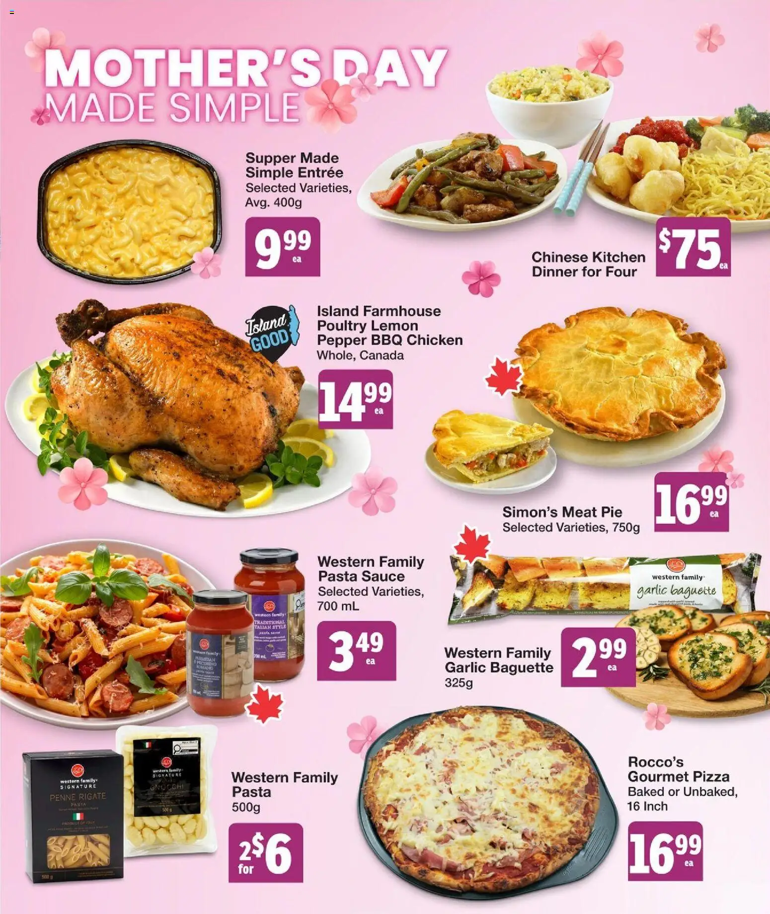 Quality Foods flyer valid from 07.05.2026 | Page: 2 | Products: Pasta, Pizza, Chicken