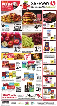 Preview of Safeway weekly ads valid from 09/16/2026 | Page: 1