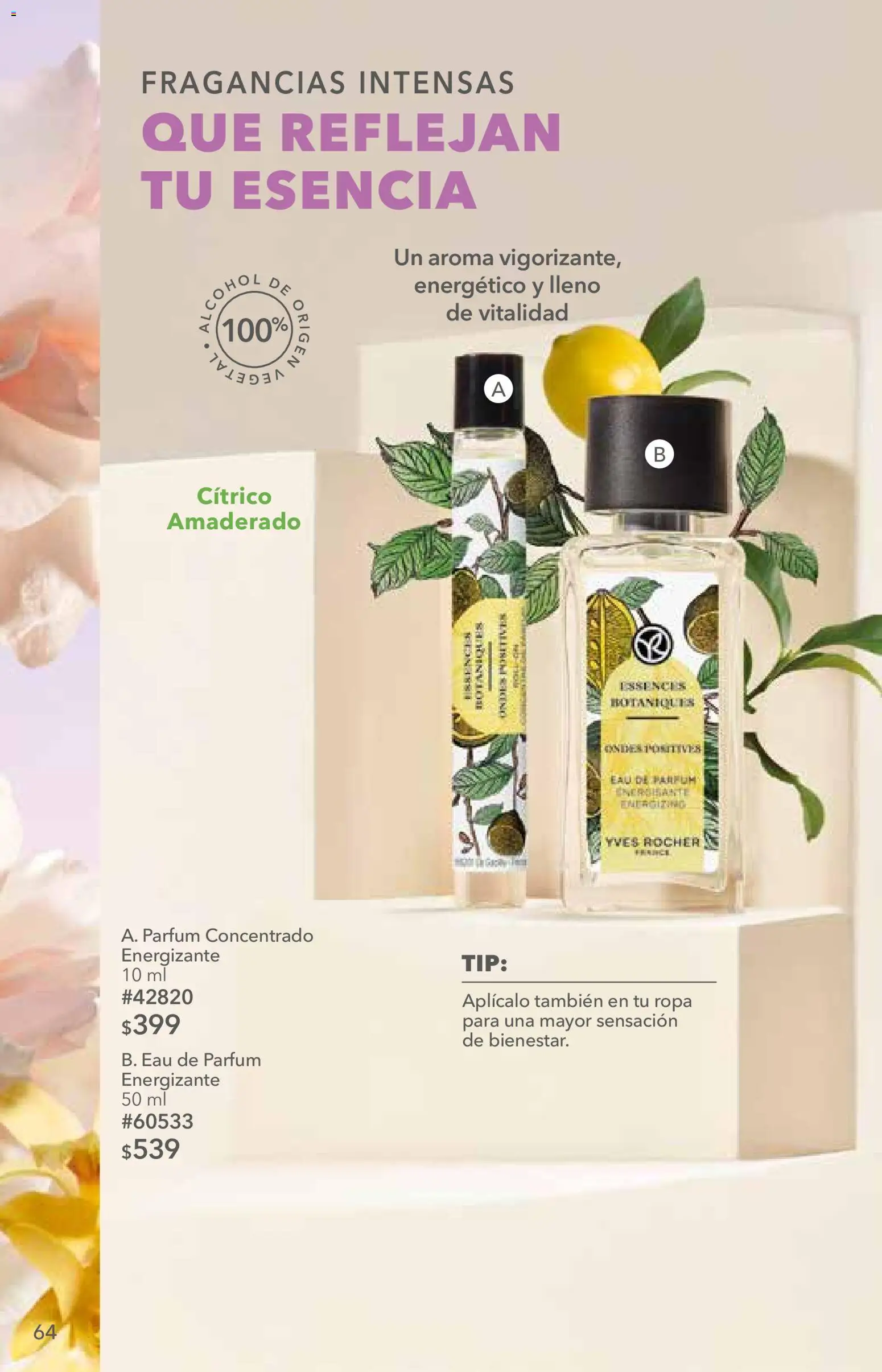 Nuevas ofertas de Yves Rocher válidas en toda la República Mexicana desde el 02/06/2026. ¡Encuentra las mejores ofertas en Yves Rocher campaña 8 2026! | Página: 66 | Productos: Ropa