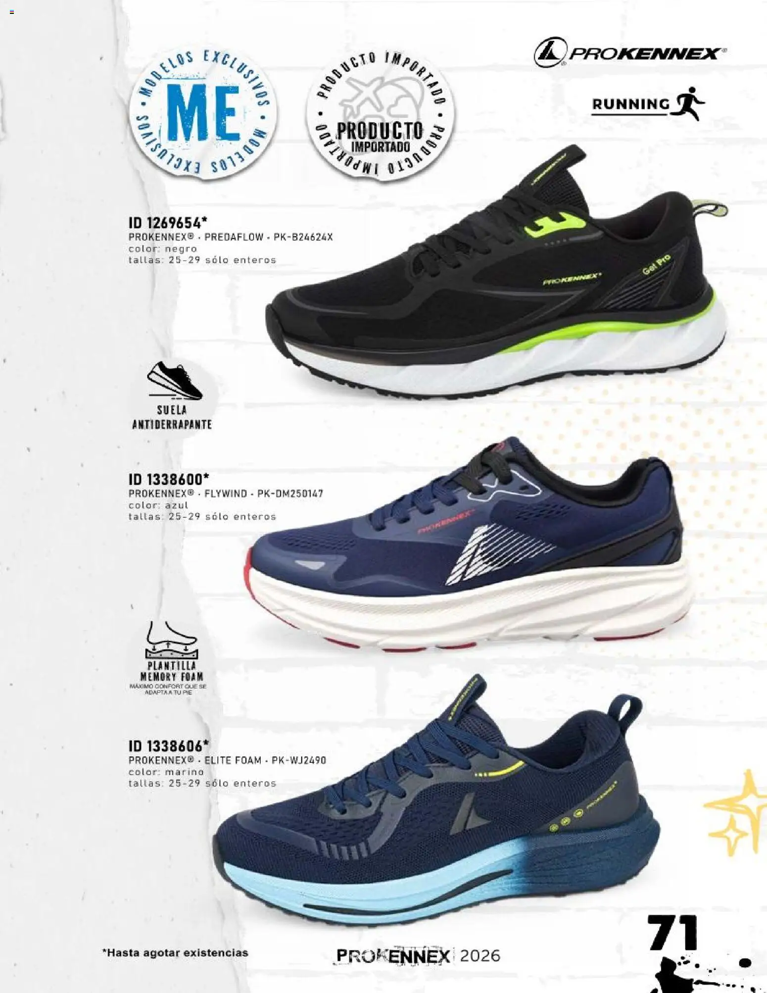 Nuevas ofertas de Price Shoes válidas en toda la República Mexicana desde el 15/09/2026. ¡Encuentra las mejores ofertas en Price Shoes catálogo Prokennex! | Página: 71
