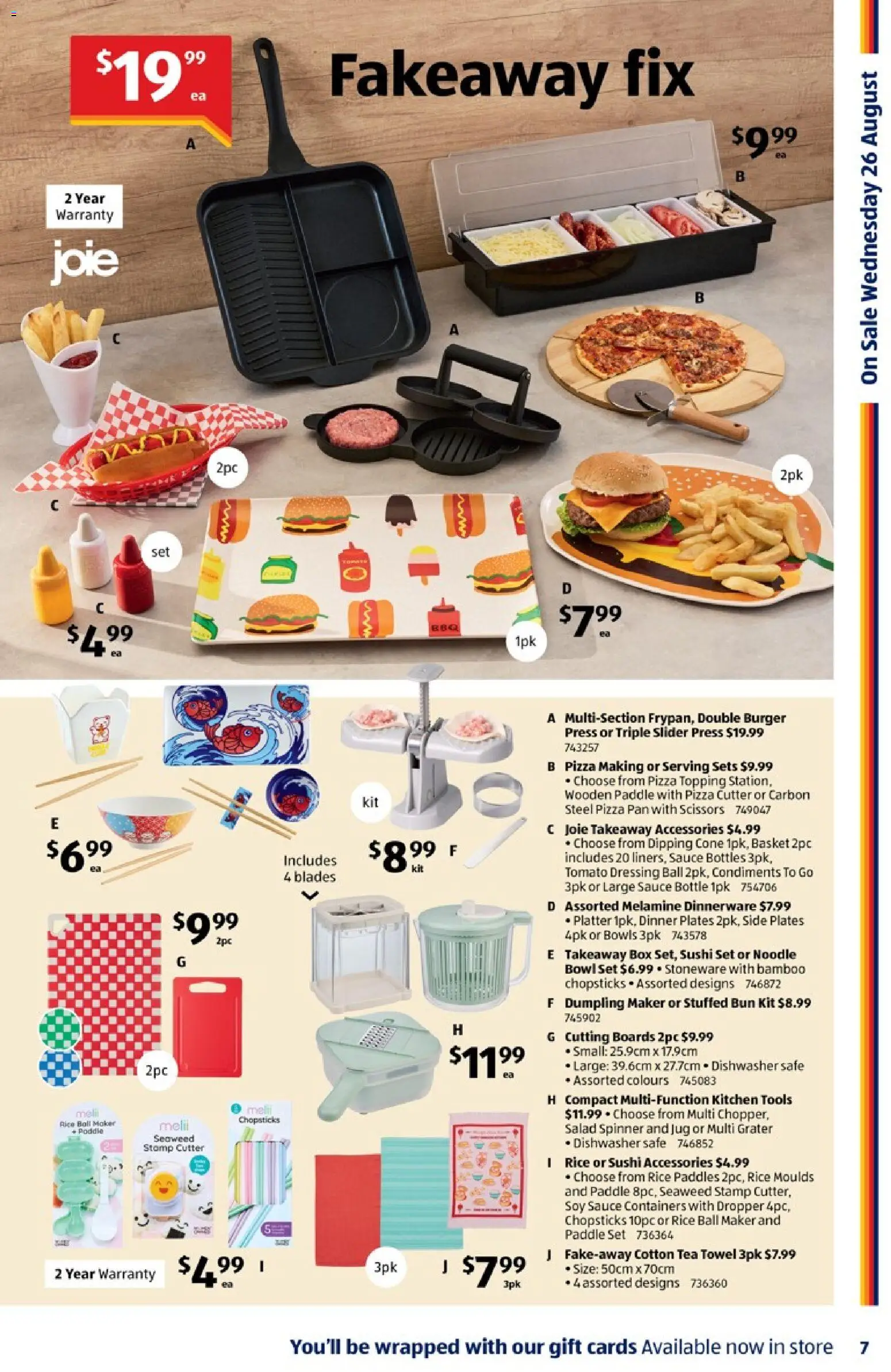 Aldi catalogue - valid from 23/08/2026 | Page: 7 | Products: Box, Salad, Accessories, Safe