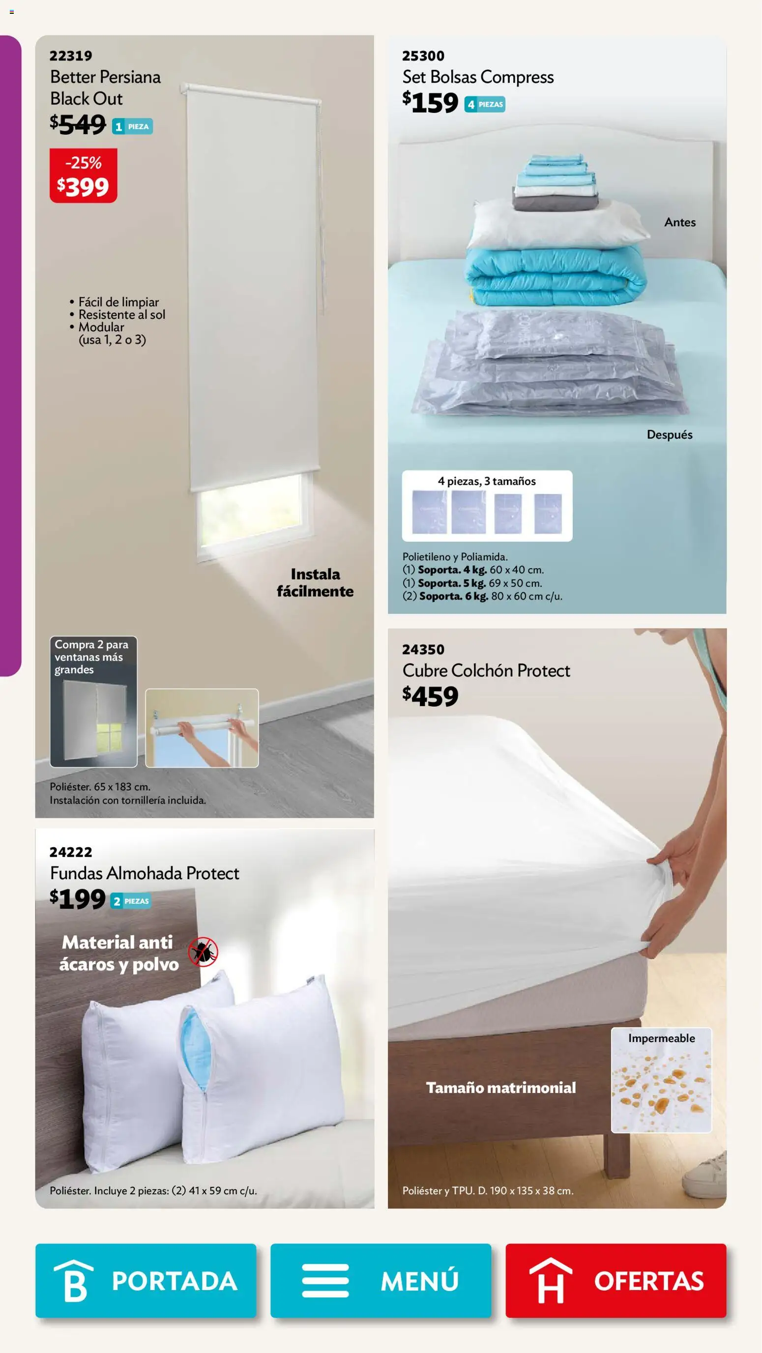 Nuevas ofertas de Betterware válidas en toda la República Mexicana desde el 28/09/2026. ¡Encuentra las mejores ofertas en Betterware campaña 10 2026! | Página: 62