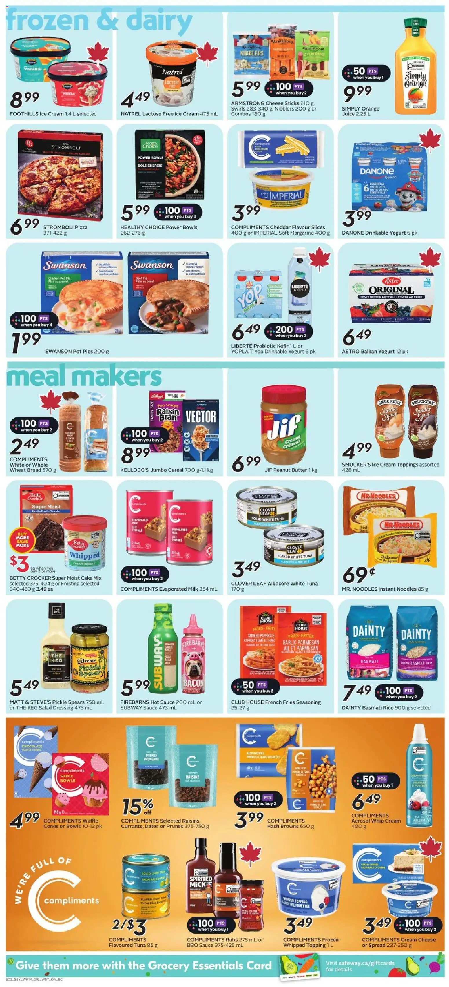 Safeway flyer valid from Jul 30, 2026 | Page: 10