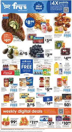 Preview of Fry's Food weekly ads valid from 09/30/2026
